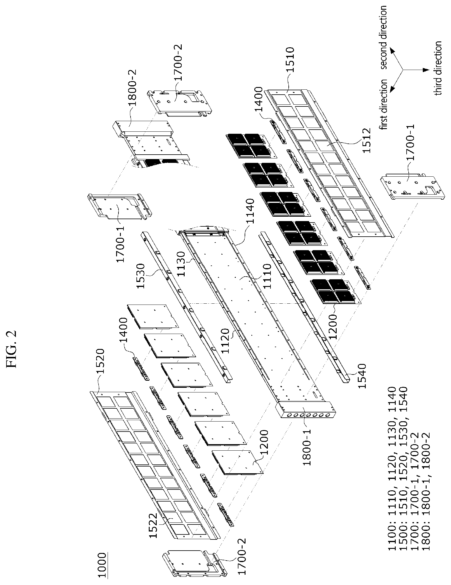 Patent US12588413 Figure 2 – Thermoelectric device