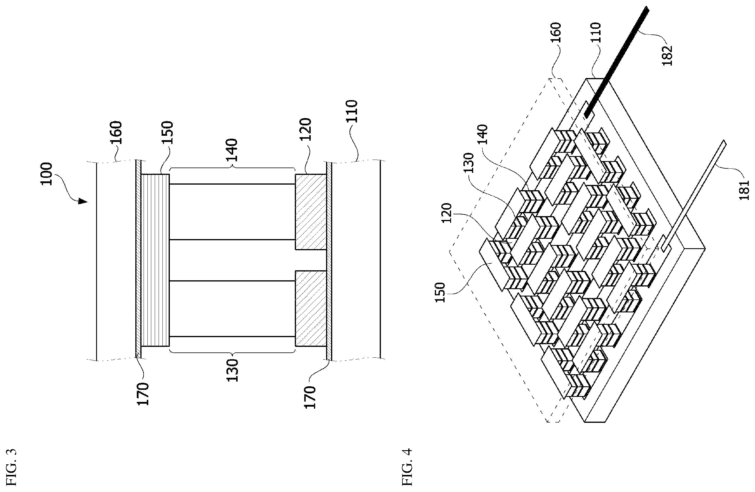 Patent US12588413 Figure 3 – Thermoelectric device