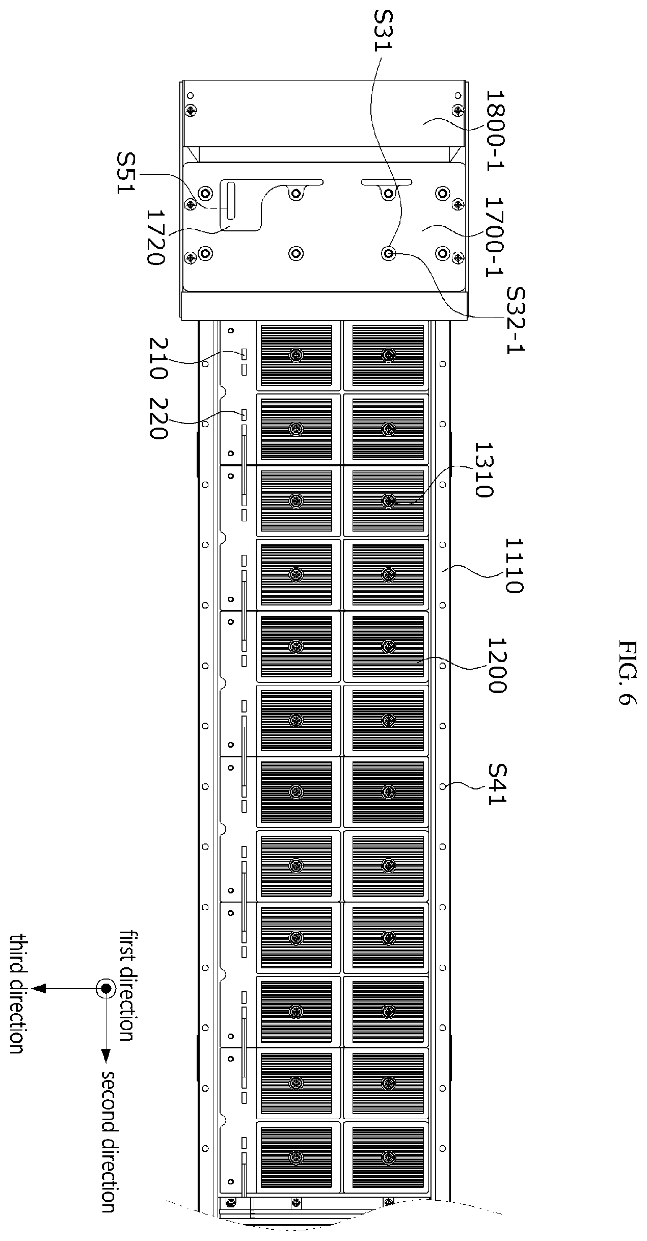 Patent US12588413 Figure 5 – Thermoelectric device
