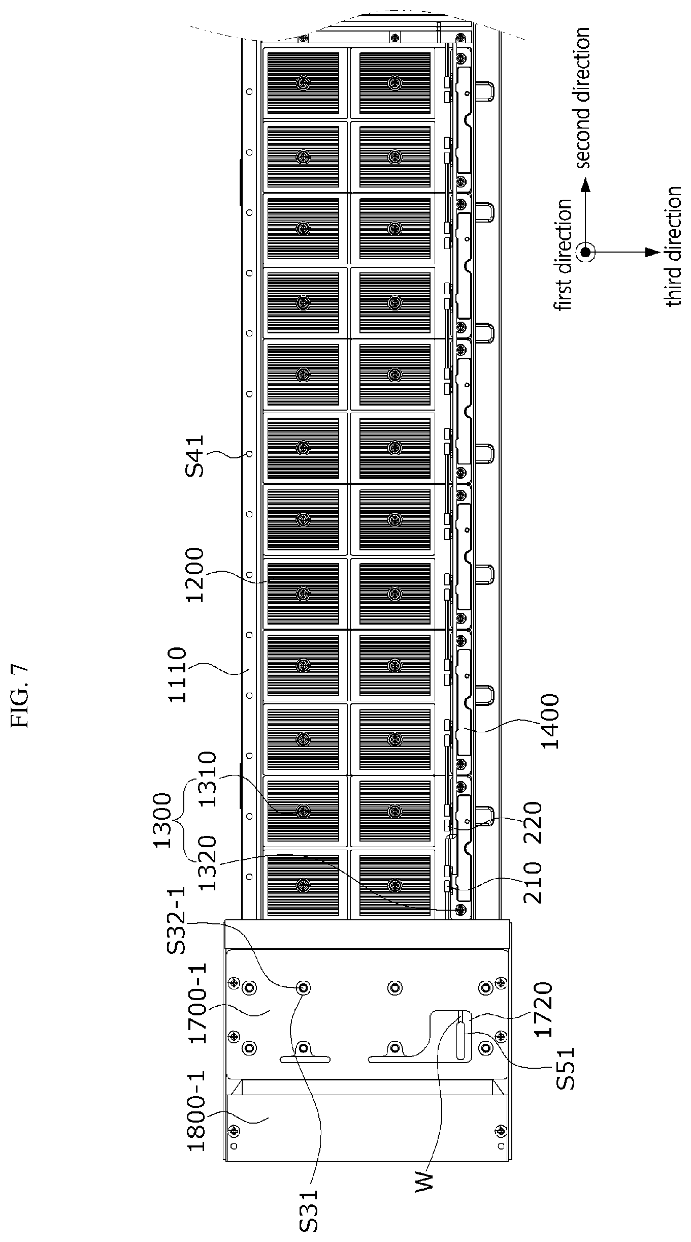 Patent US12588413 Figure 6 – Thermoelectric device