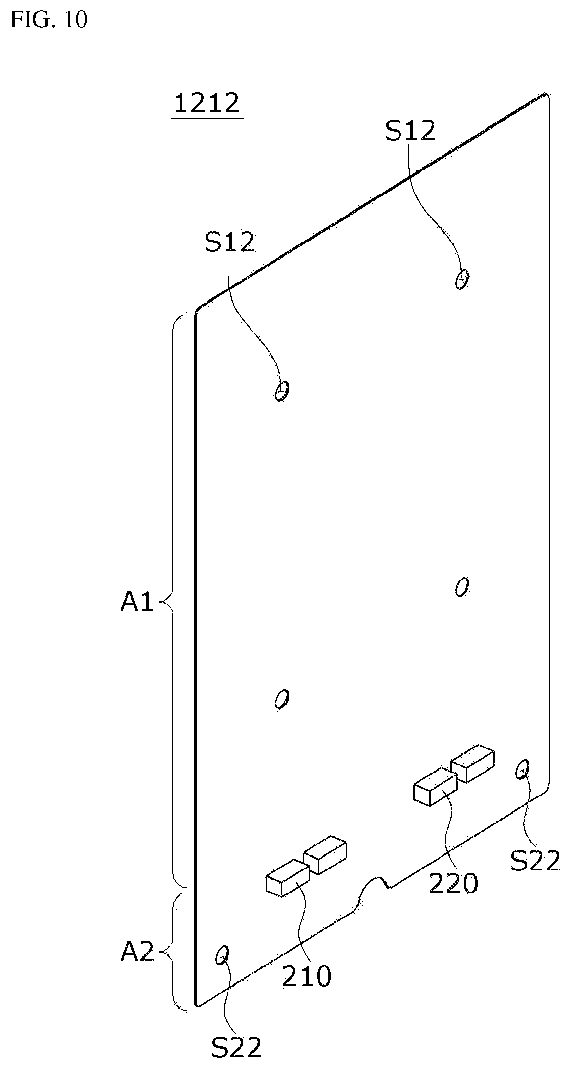 Patent US12588413 Figure 9 – Thermoelectric device