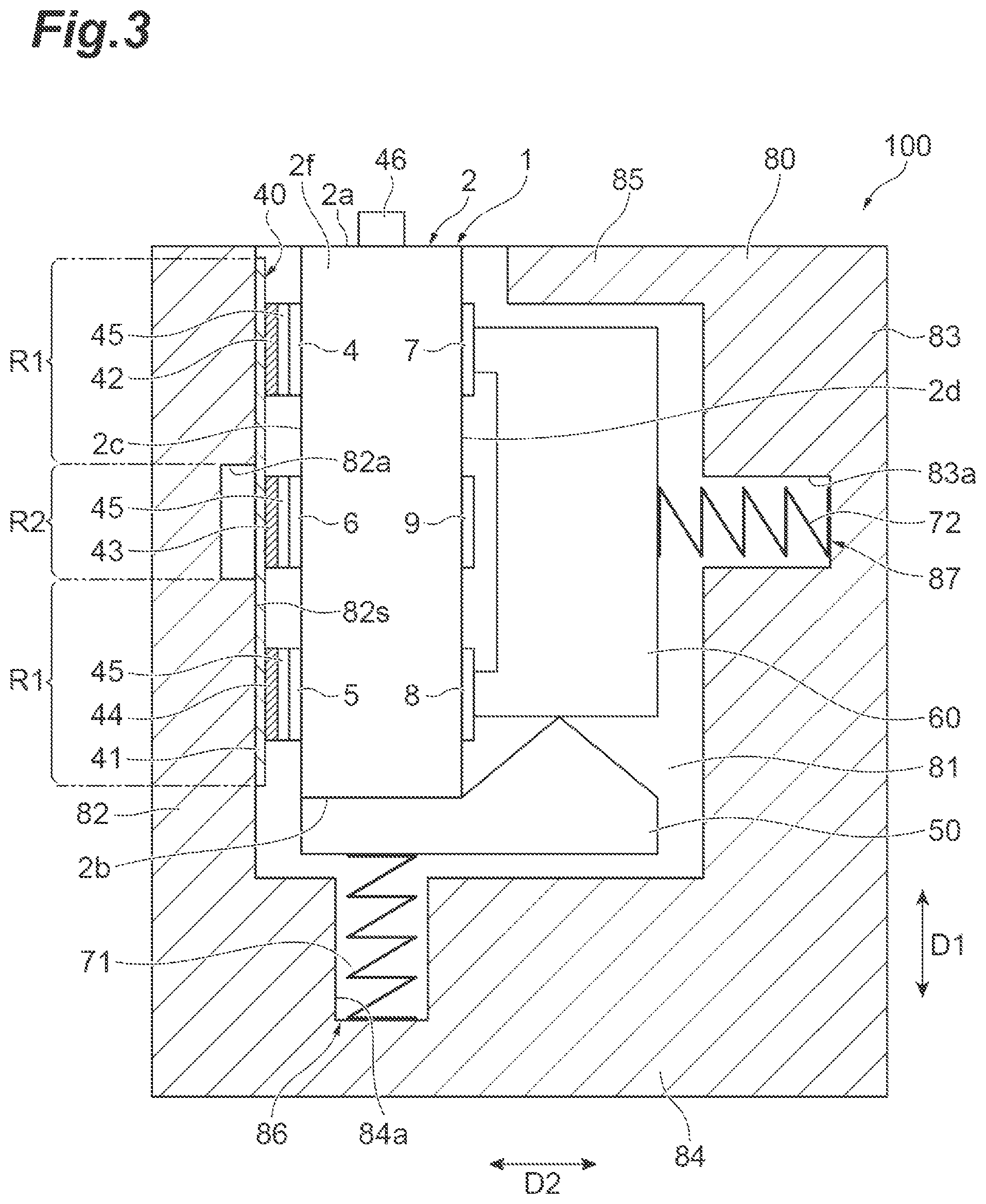Patent US12588416 Figure 3 – Piezoelectric actuator
