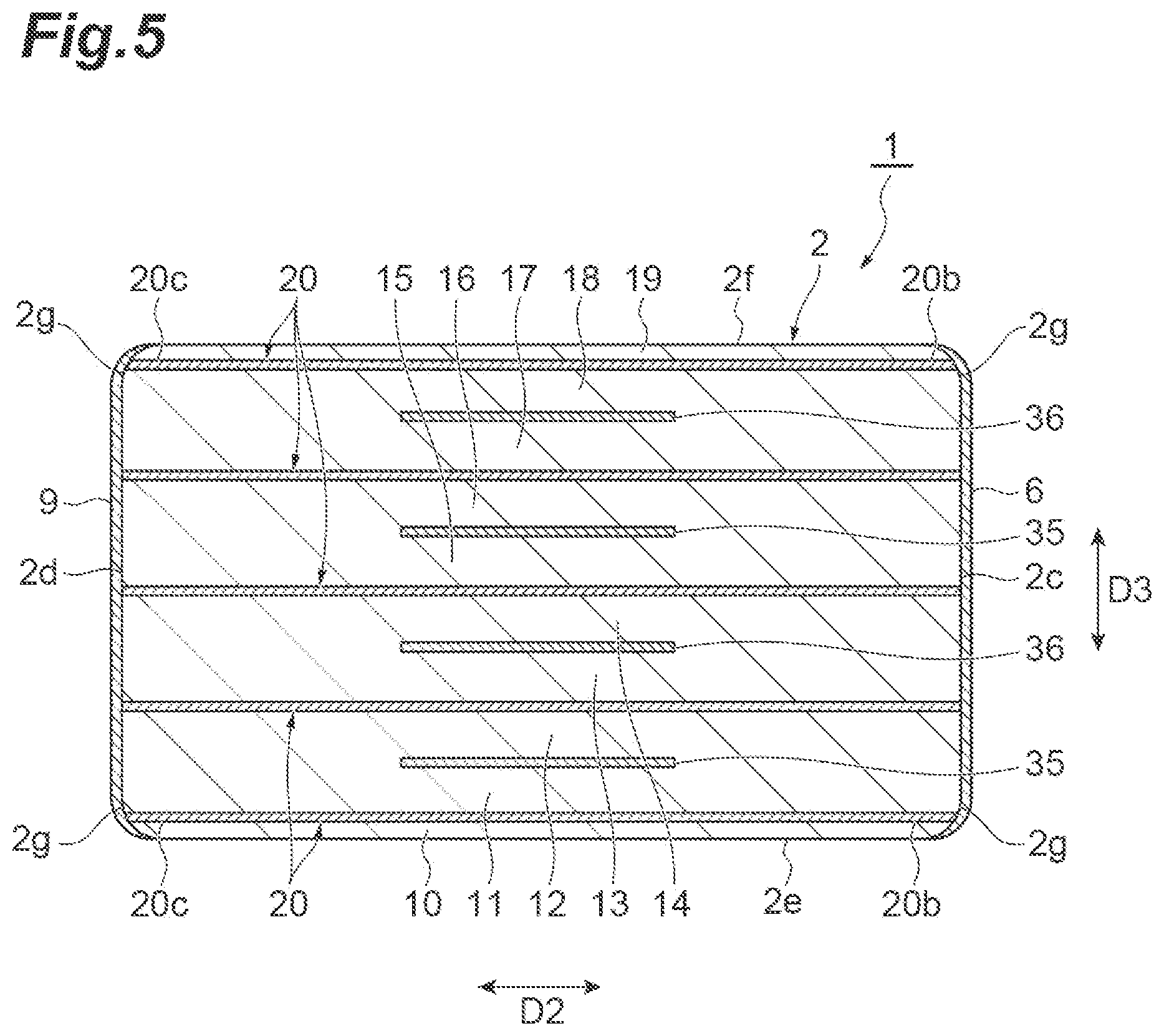 Patent US12588416 Figure 5 – Piezoelectric actuator