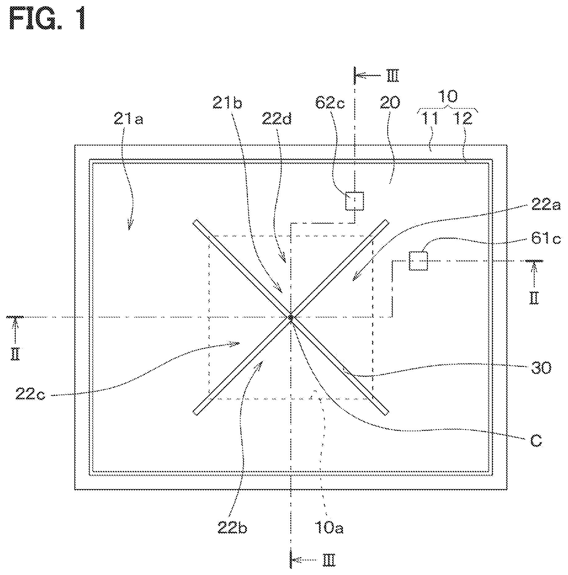Patent US12588417 Figure 1 – Piezoelectric element