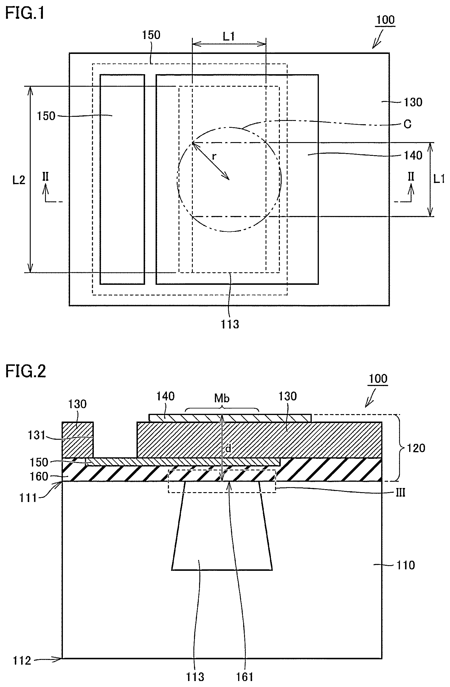 Patent US12588418 Figure 1 – Piezoelectric device