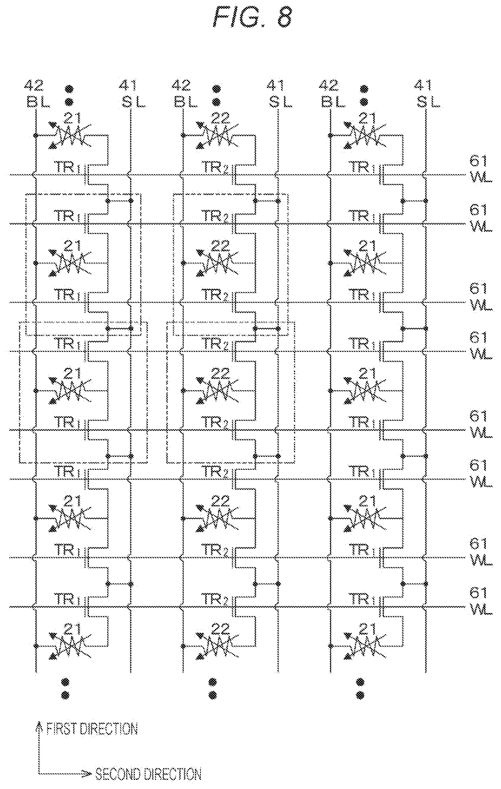 Patent US12588424 Figure 8 – Nonvolatile memory element and method for manufacturing the same
