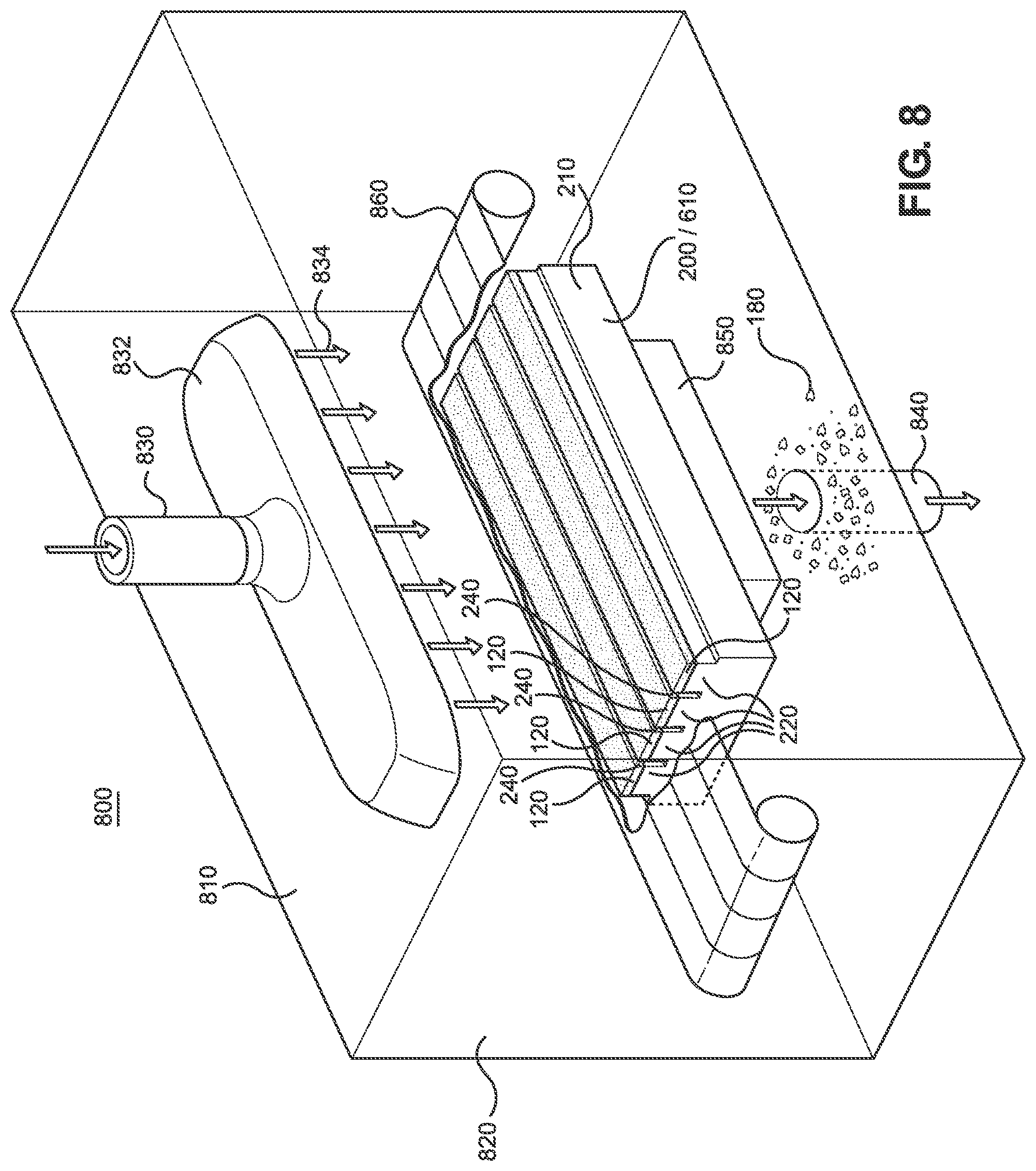 Patent US12588426 Figure 8 – Susceptor for a chemical vapor deposition reactor