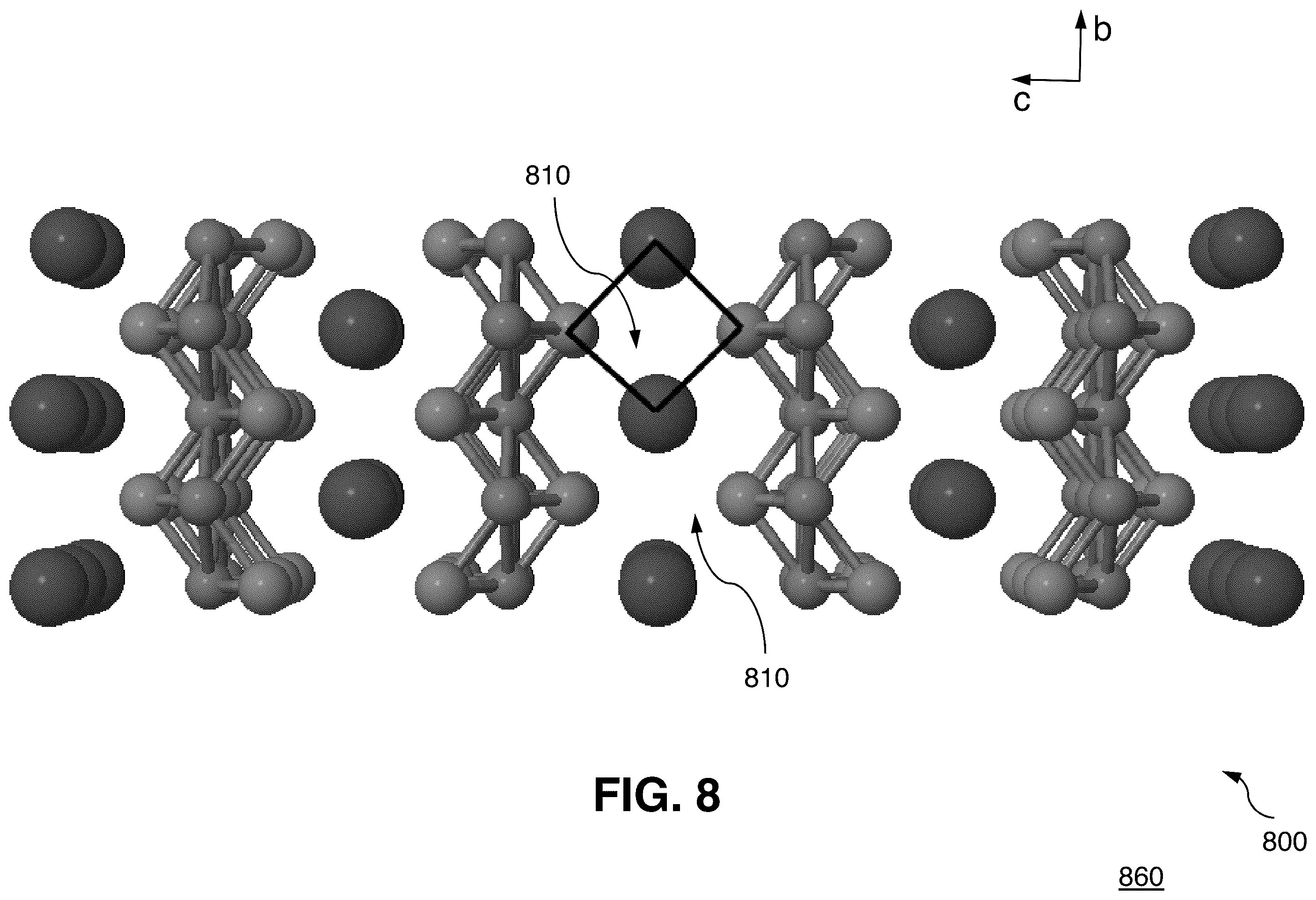 Patent US12588427 Figure 8 – Electrical, mechanical, computing, and/or other devices formed of extremely low resistance materials