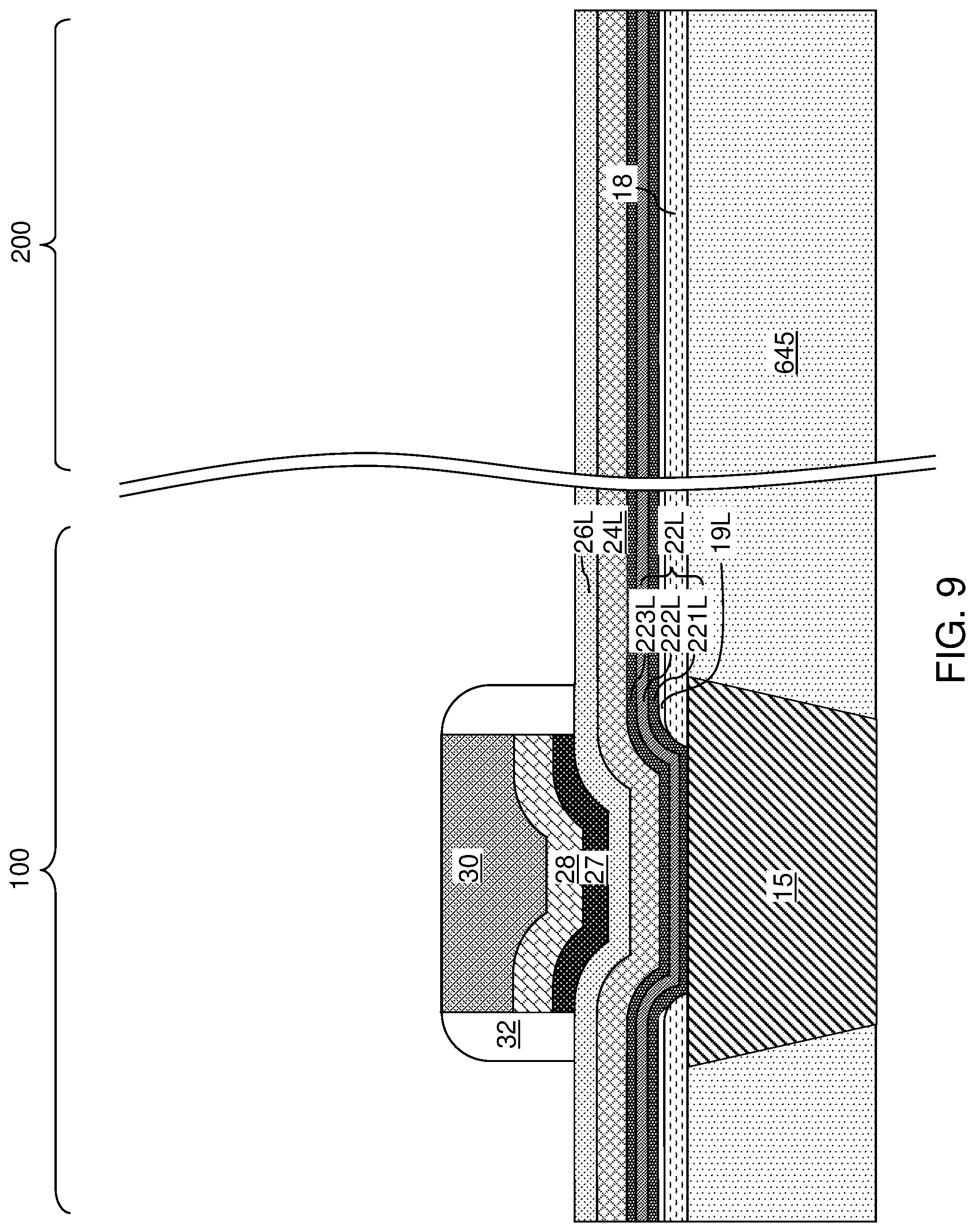 Patent US12588429 Figure 12 – Resistive memory device including a silicon oxide base spacer and methods for forming the same
