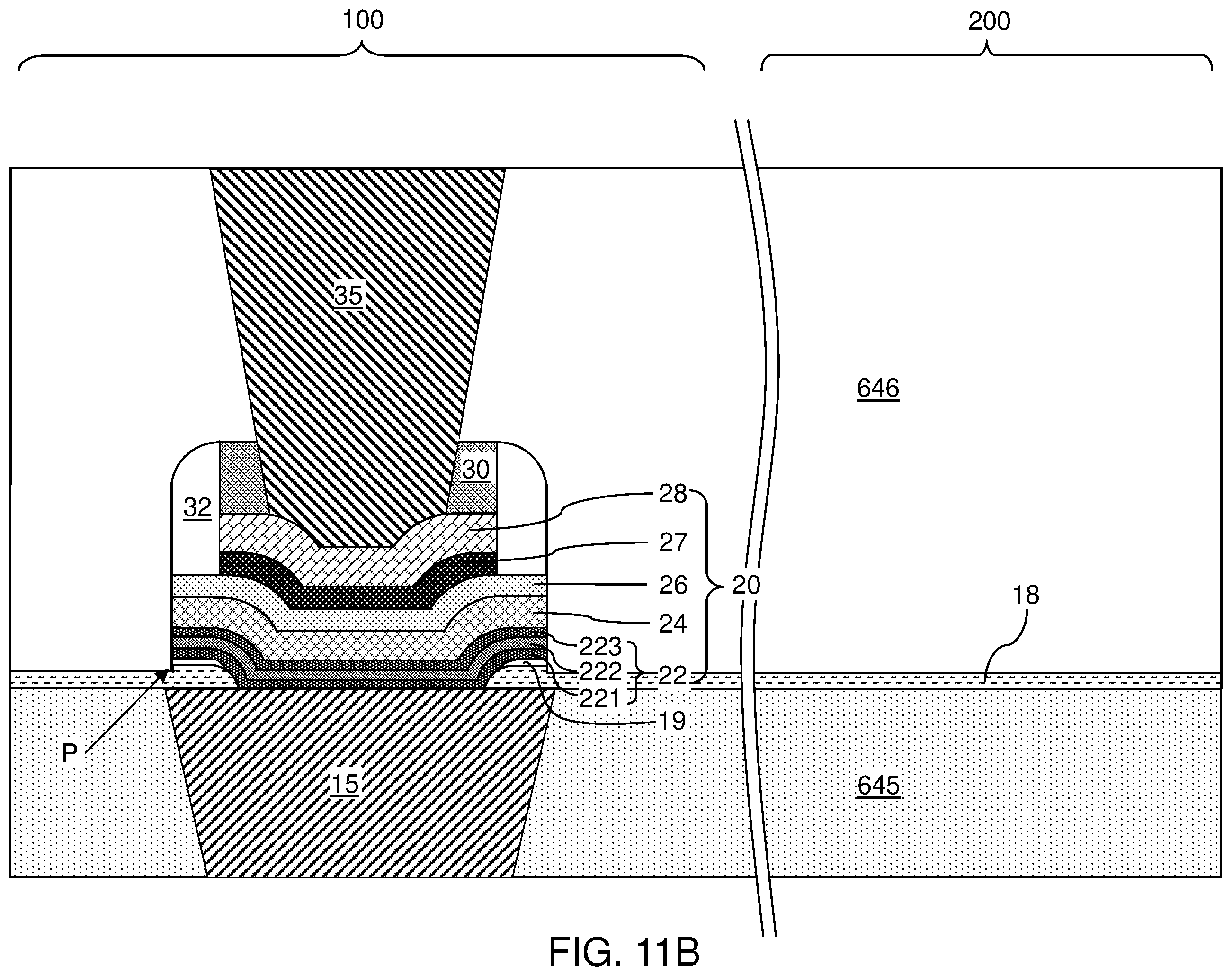 Patent US12588429 Figure 16 – Resistive memory device including a silicon oxide base spacer and methods for forming the same