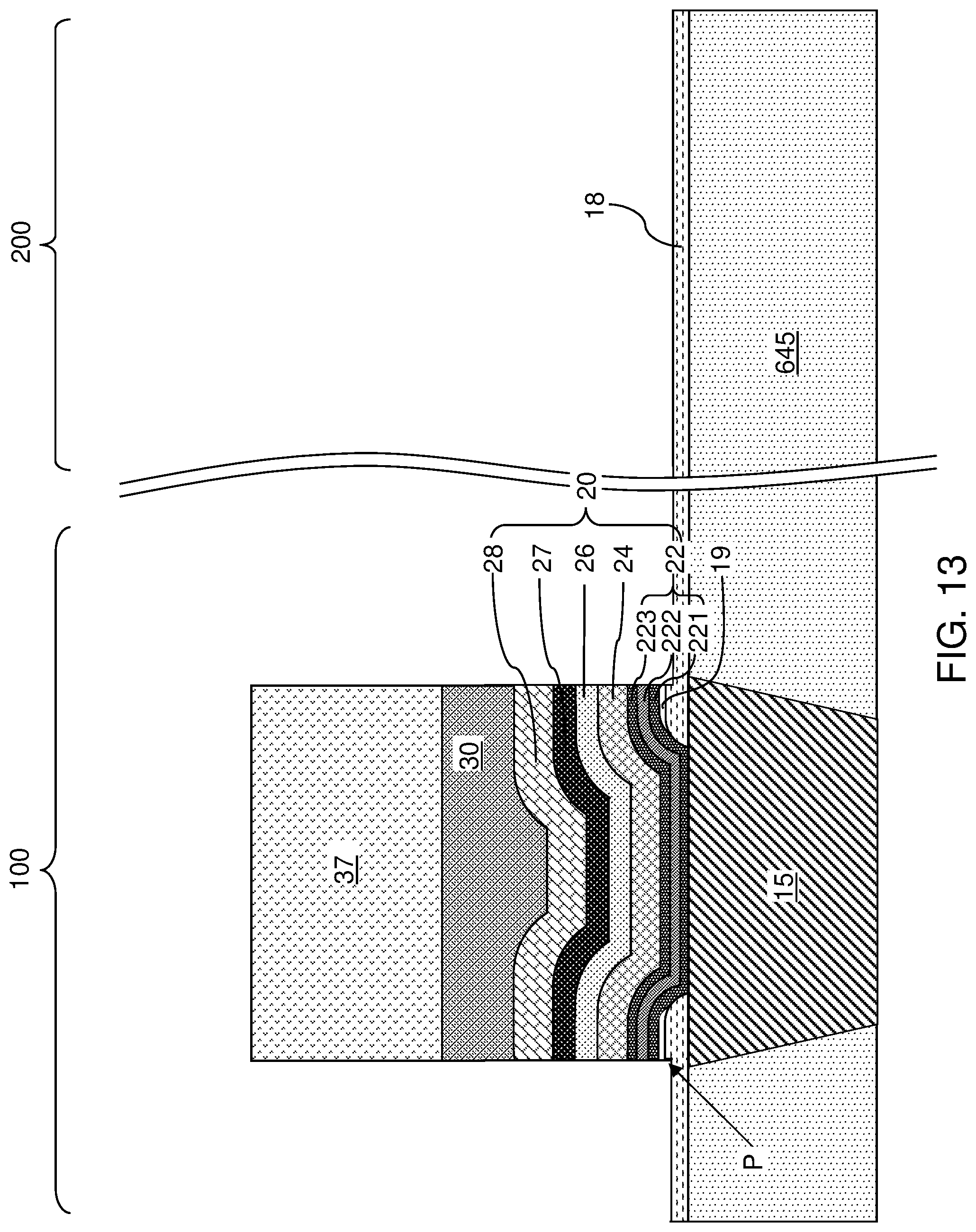 Patent US12588429 Figure 19 – Resistive memory device including a silicon oxide base spacer and methods for forming the same