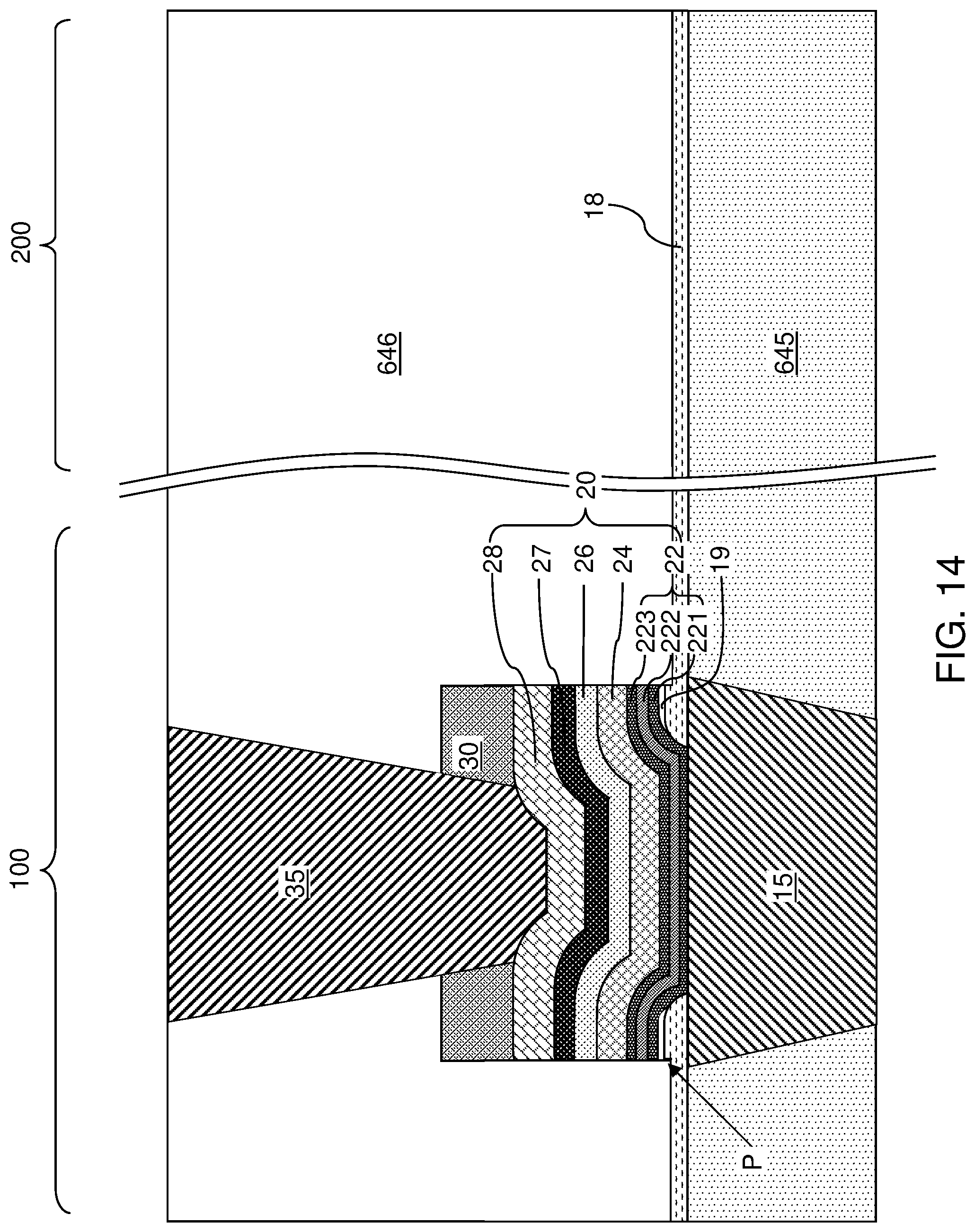 Patent US12588429 Figure 20 – Resistive memory device including a silicon oxide base spacer and methods for forming the same