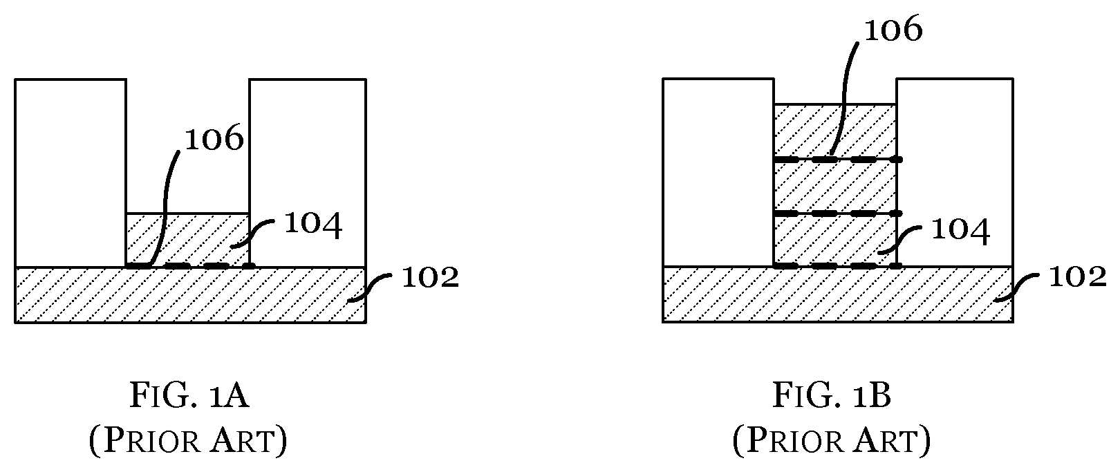 Patent US12588435 Figure 1 – Selective inhibition for selective metal deposition