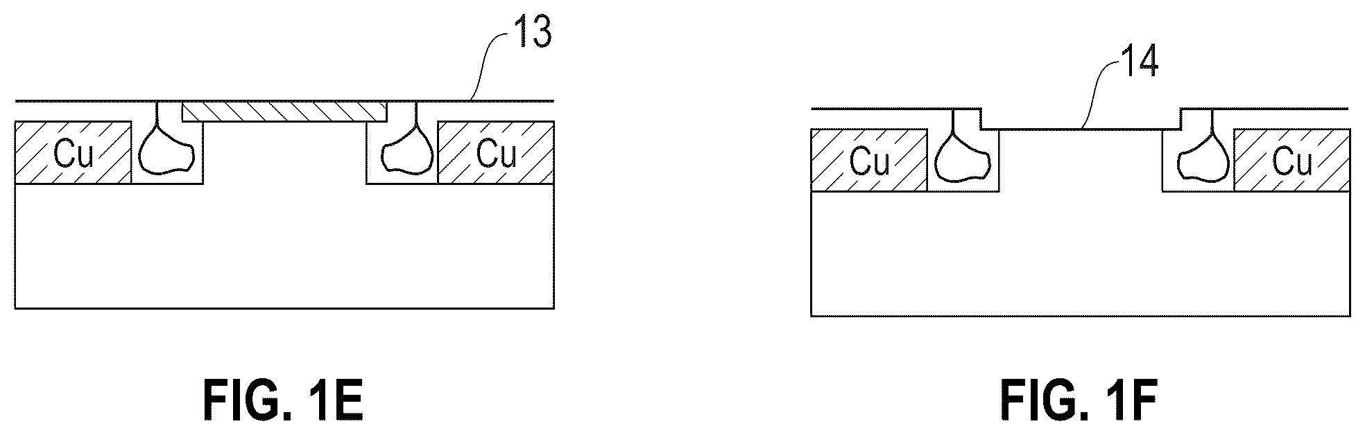 Patent US12588436 Figure 2 – Area selective deposition of hardmasks for vacuum gap formation
