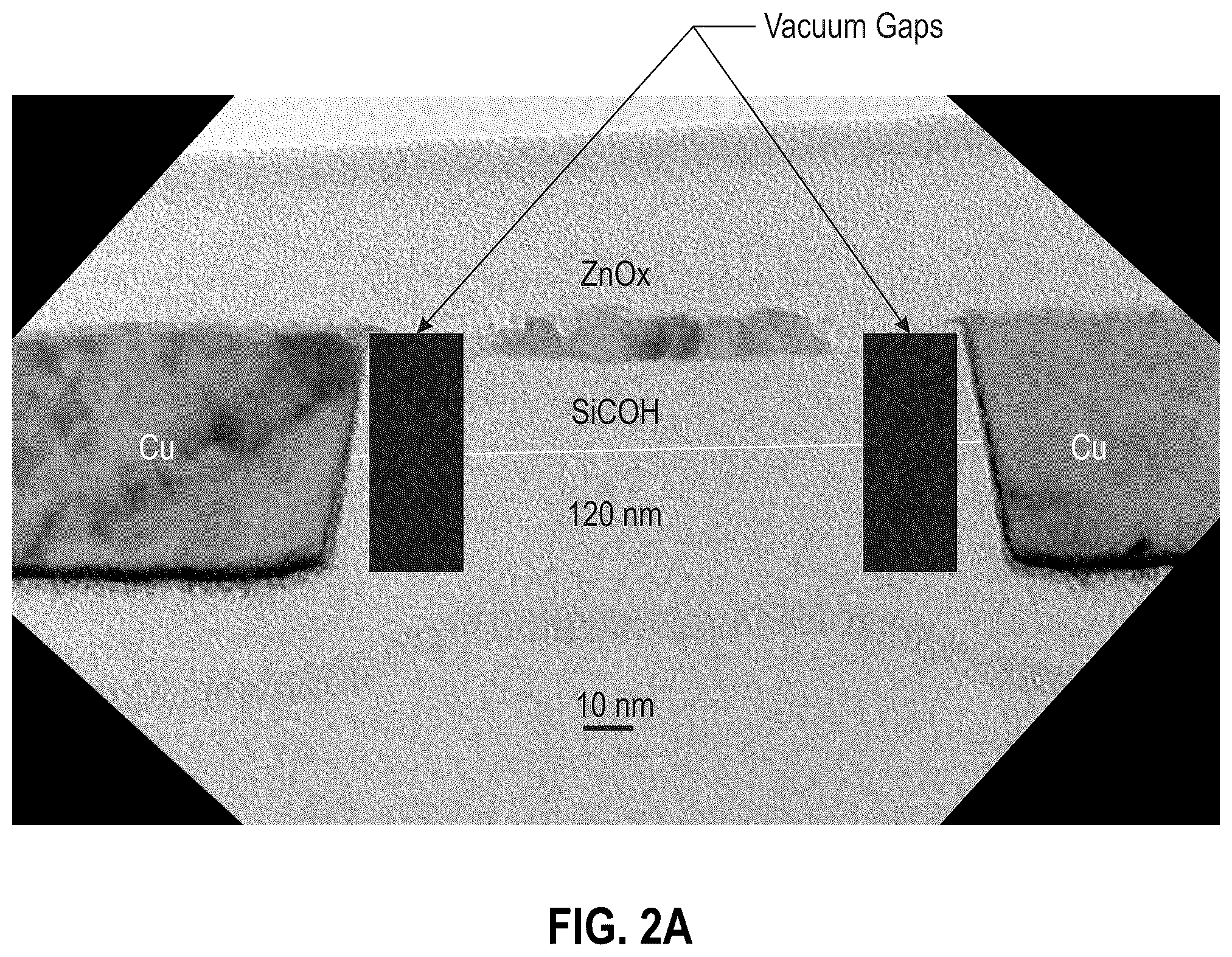 Patent US12588436 Figure 3 – Area selective deposition of hardmasks for vacuum gap formation