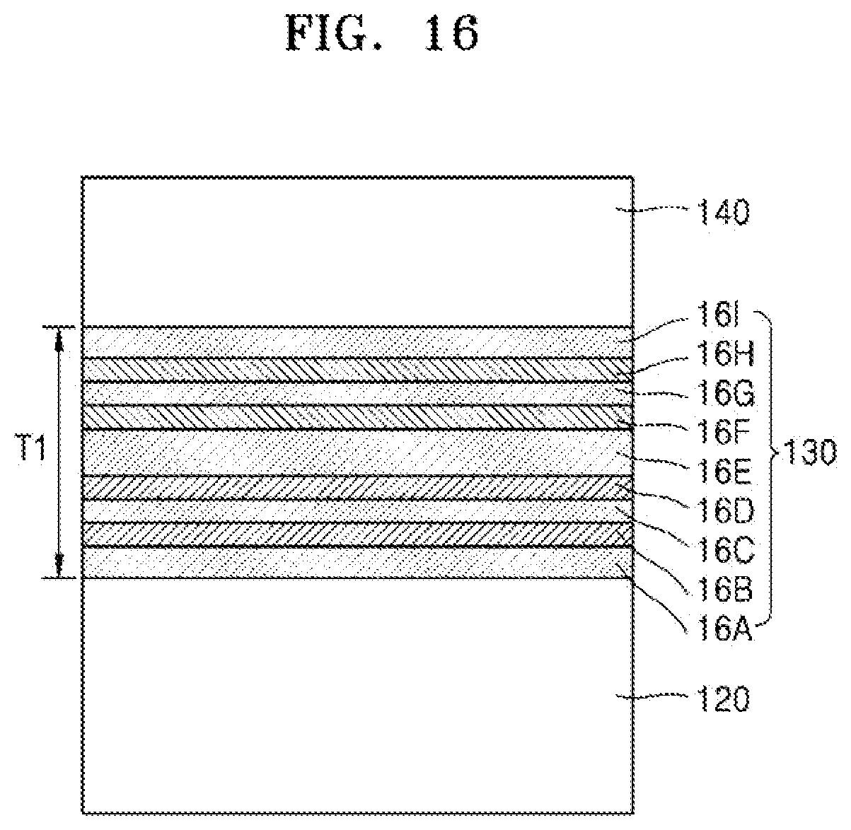 Patent US12588438 Figure 16 – Layer structures including dielectric layer, methods of manufacturing dielectric layer, electronic device including dielectric layer, and electronic apparatus including electronic device