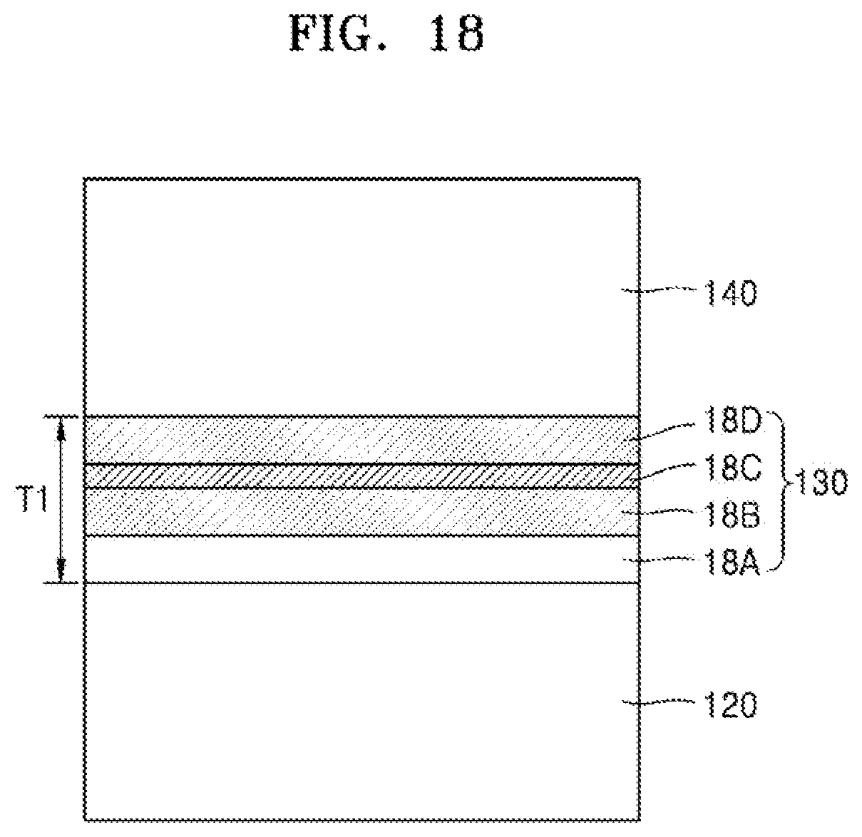Patent US12588438 Figure 18 – Layer structures including dielectric layer, methods of manufacturing dielectric layer, electronic device including dielectric layer, and electronic apparatus including electronic device