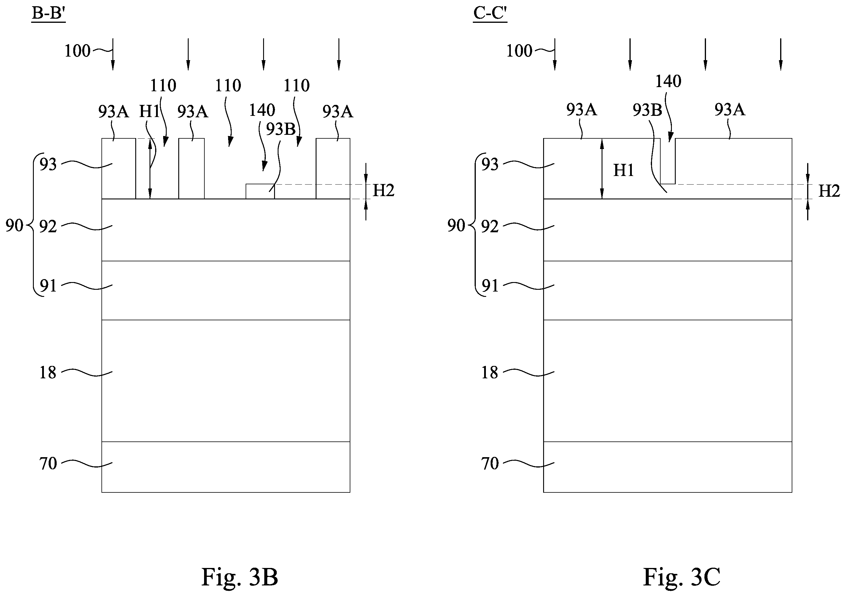Patent US12588439 Figure 5 – Method of manufacturing semiconductor structure with spacer on photoresist layer