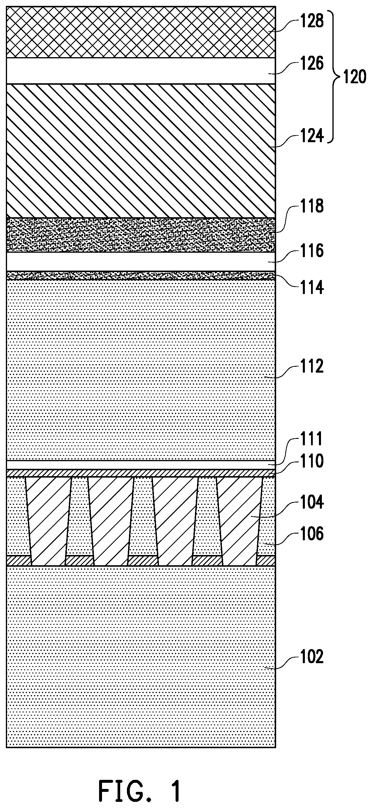 Patent US12588441 Figure 1 – Semiconductor device including dual damascene structure and method for fabricating the same