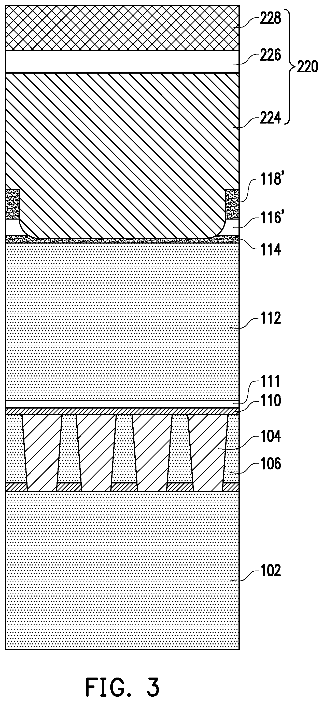 Patent US12588441 Figure 3 – Semiconductor device including dual damascene structure and method for fabricating the same