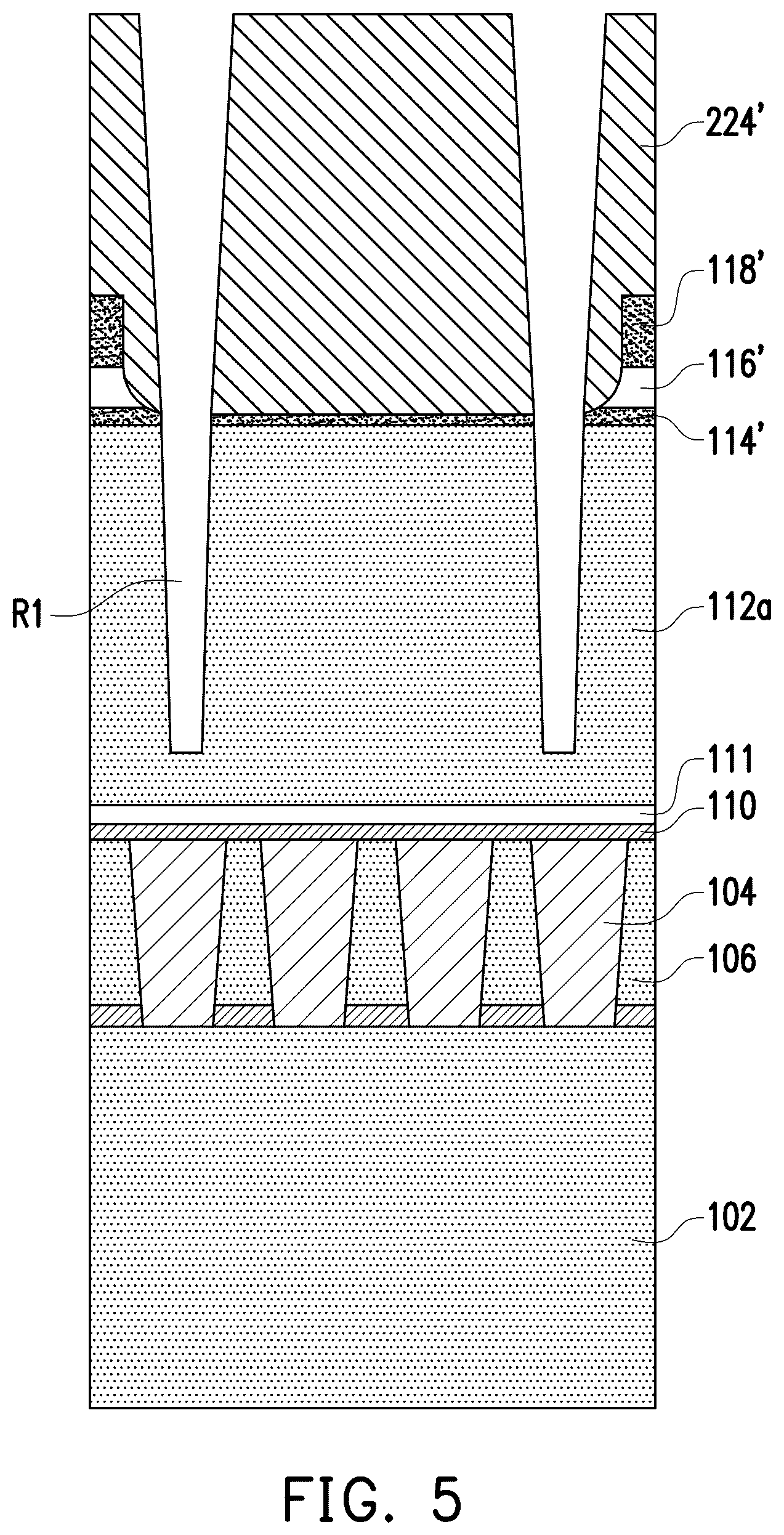 Patent US12588441 Figure 5 – Semiconductor device including dual damascene structure and method for fabricating the same