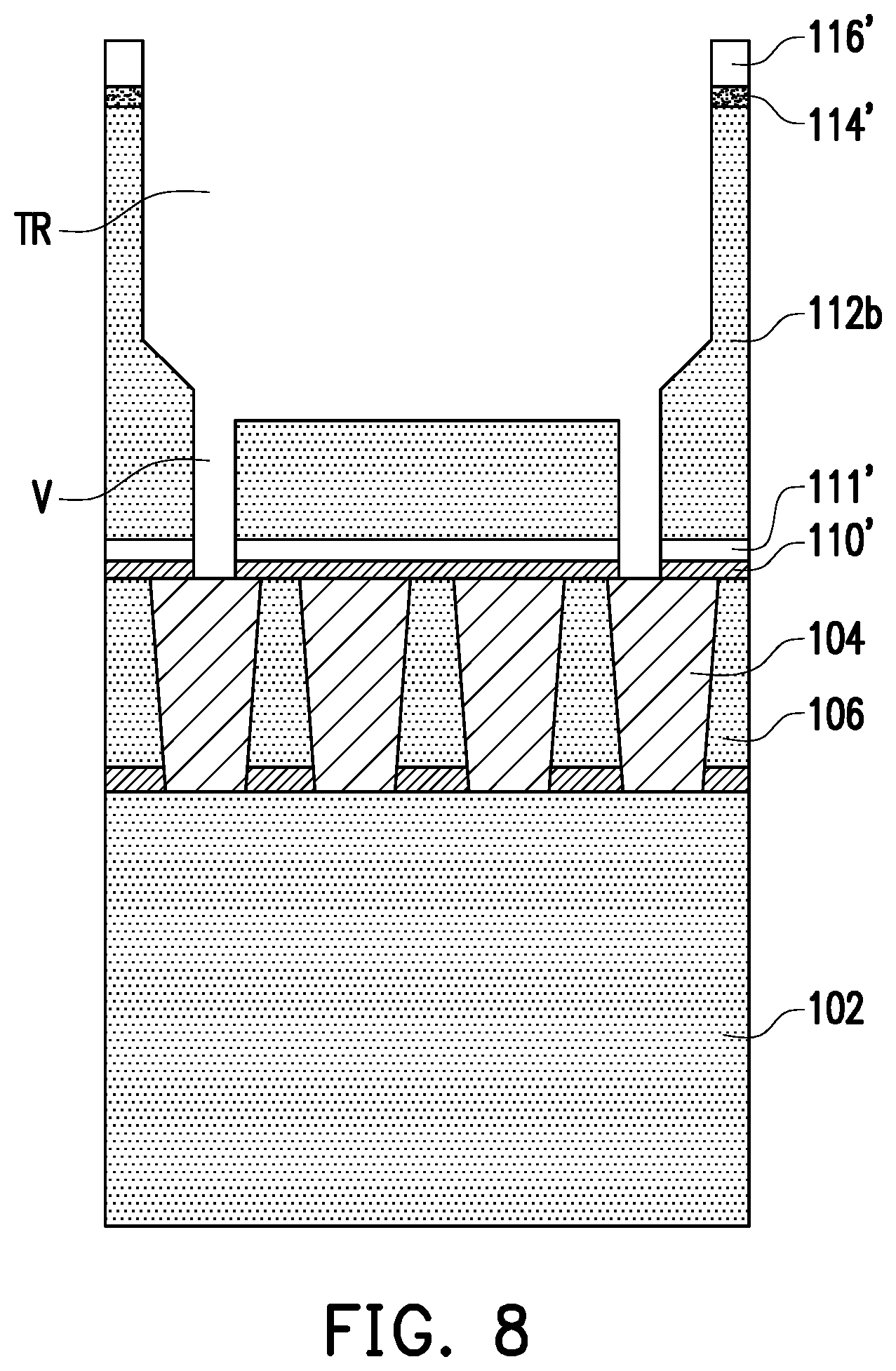 Patent US12588441 Figure 8 – Semiconductor device including dual damascene structure and method for fabricating the same