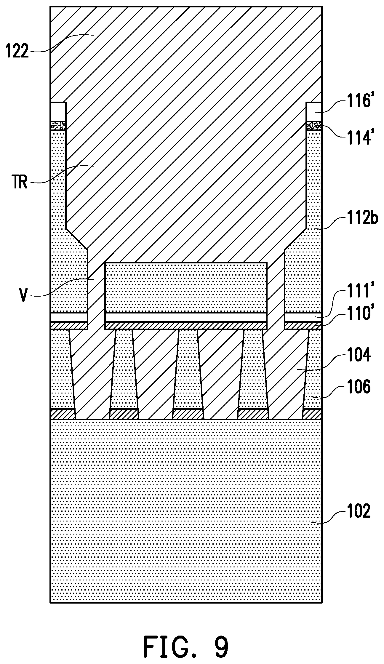 Patent US12588441 Figure 9 – Semiconductor device including dual damascene structure and method for fabricating the same