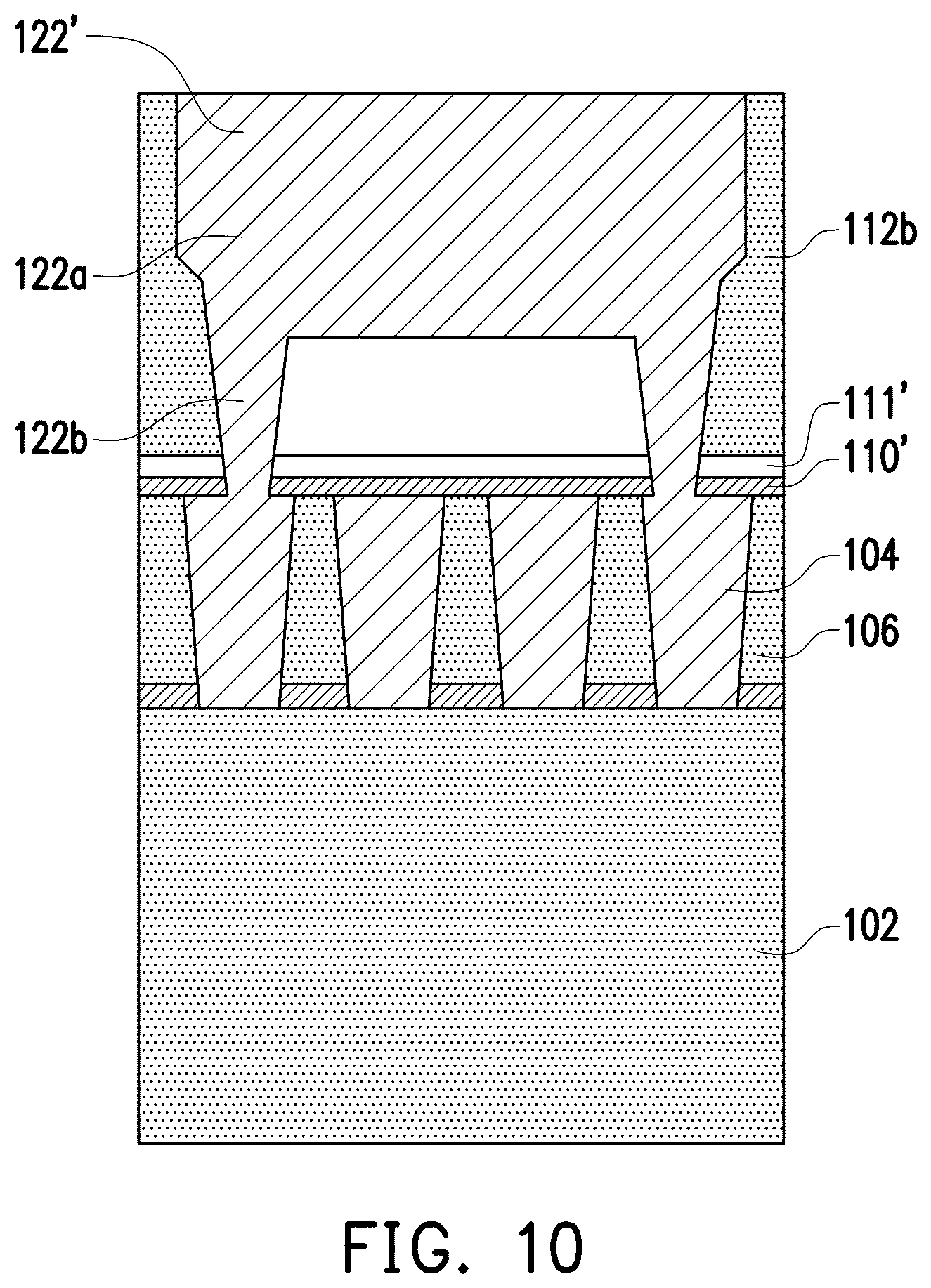 Patent US12588441 Figure 10 – Semiconductor device including dual damascene structure and method for fabricating the same