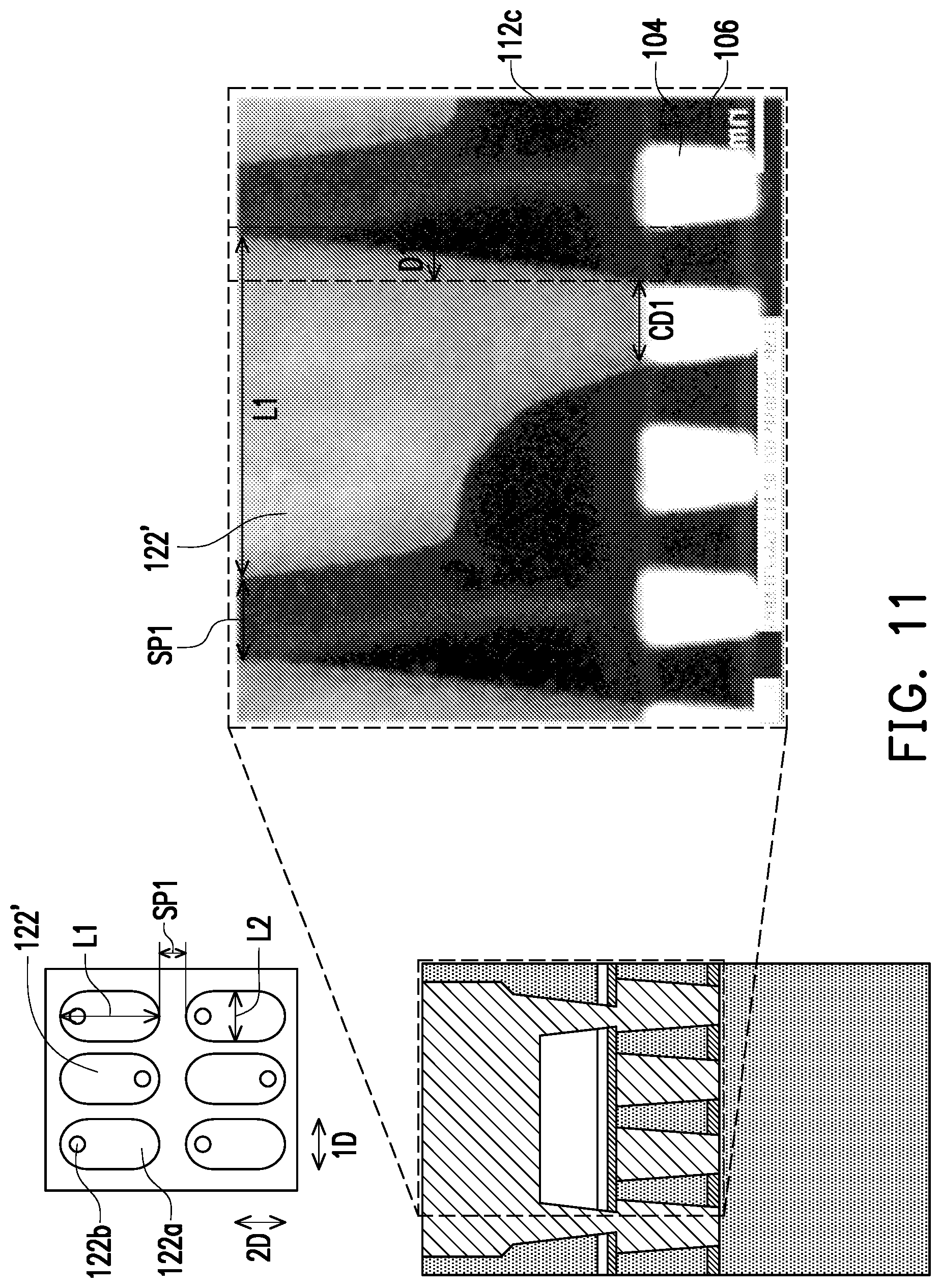 Patent US12588441 Figure 11 – Semiconductor device including dual damascene structure and method for fabricating the same
