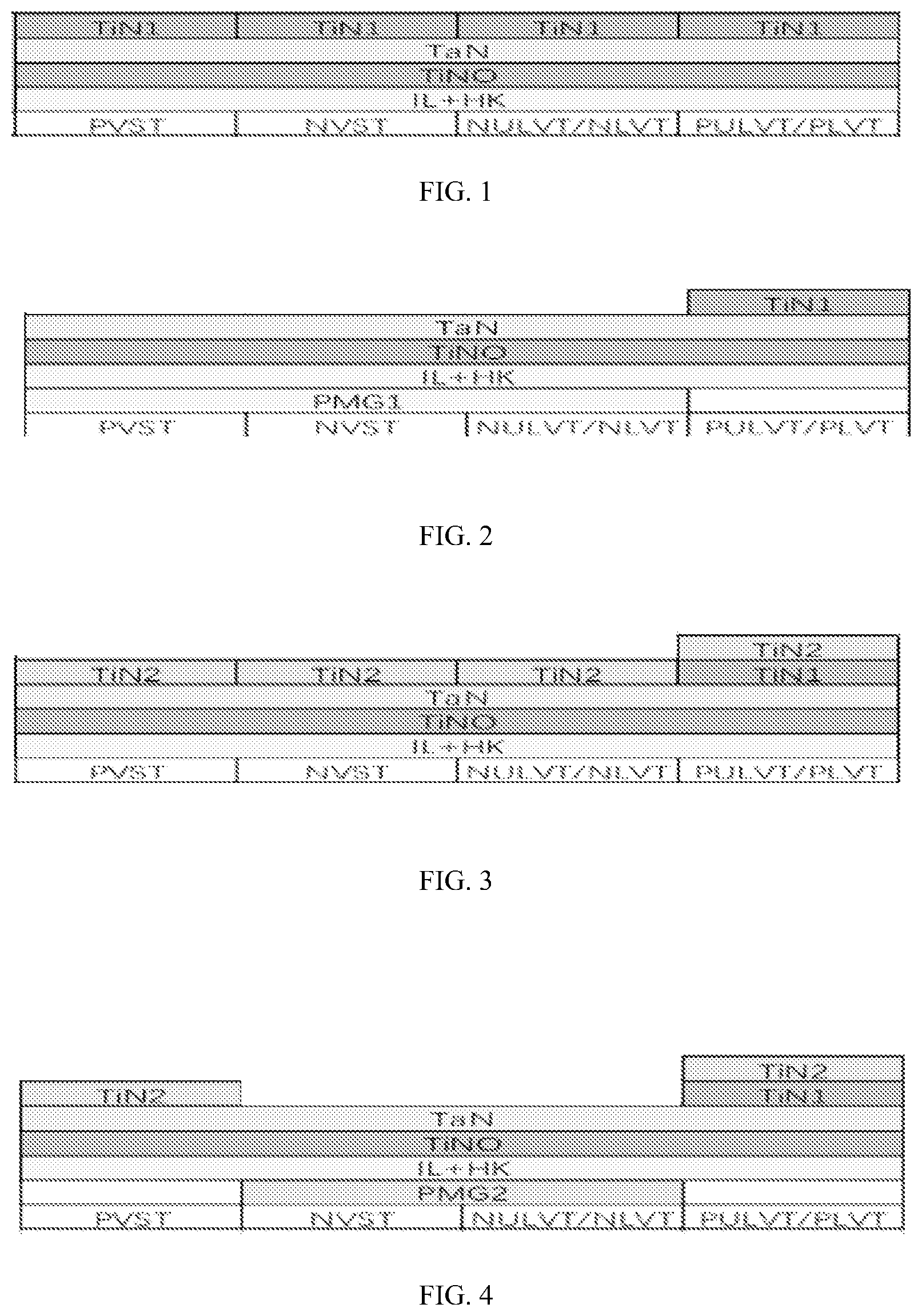 Patent US12588442 Figure 1 – Method for fabricating multiple work function layers