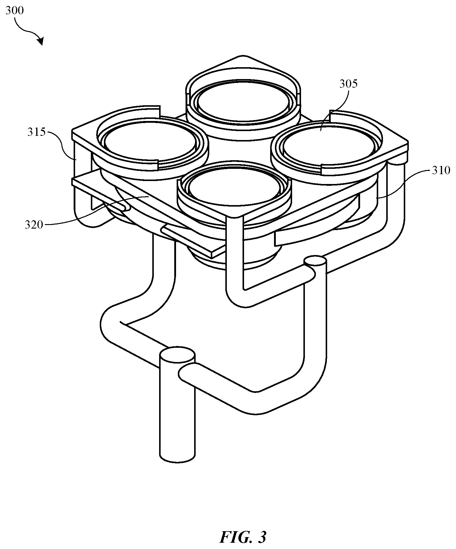 Patent US12588451 Figure 4 – Bottom purge for semiconductor processing system
