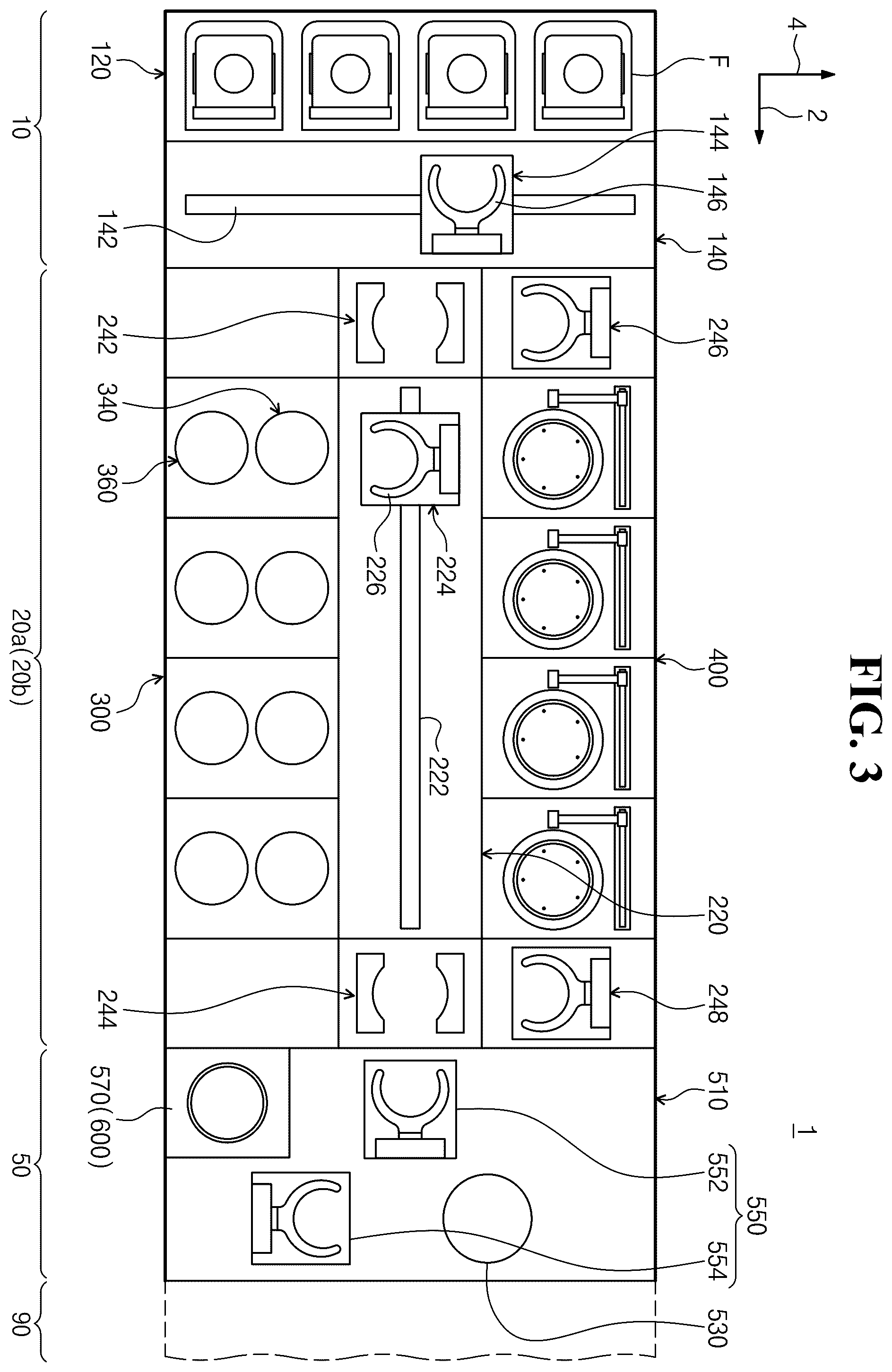 Patent US12588453 Figure 3 – Apparatus for treating substrate and related manufacturing method