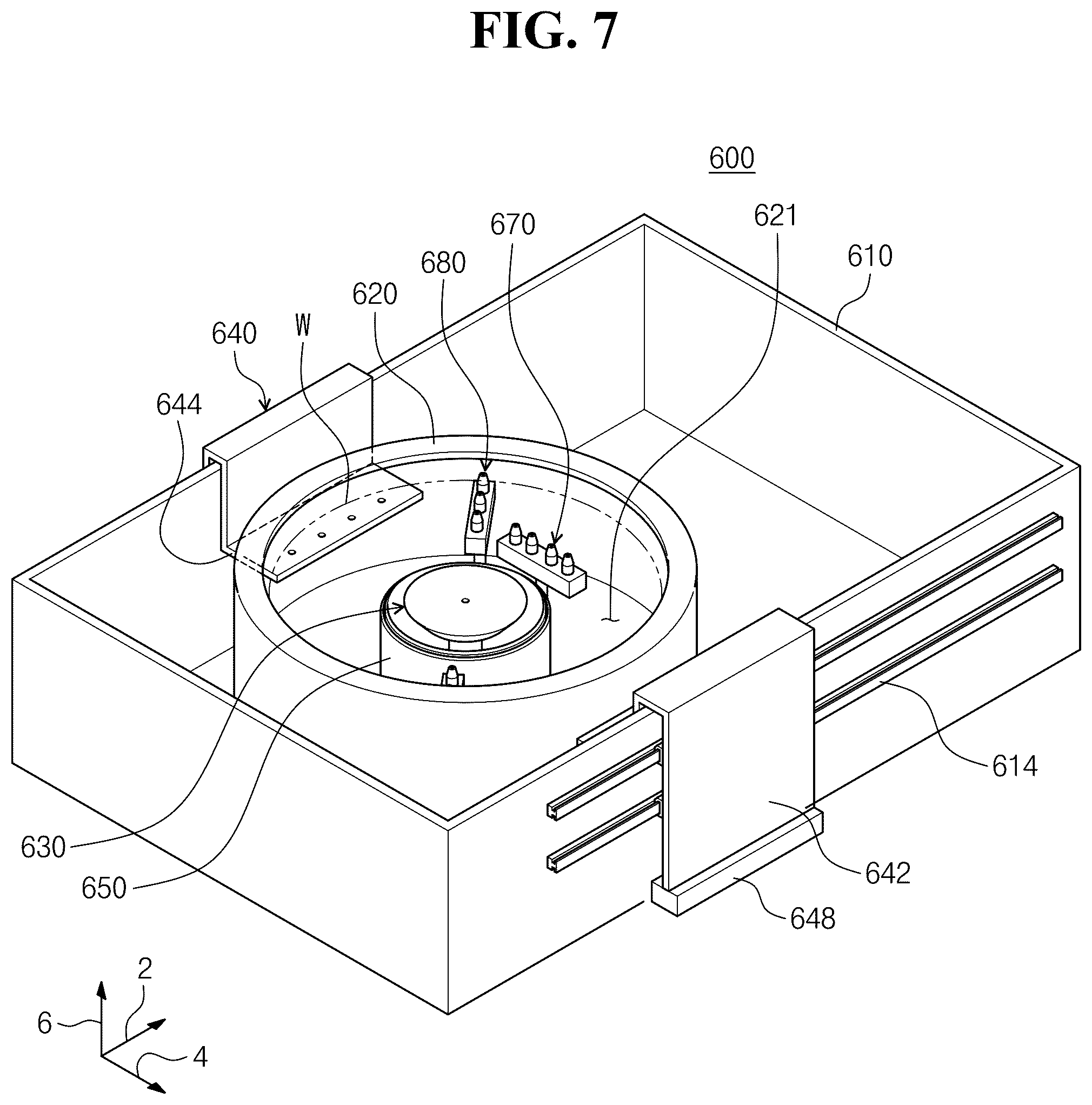 Patent US12588453 Figure 6 – Apparatus for treating substrate and related manufacturing method