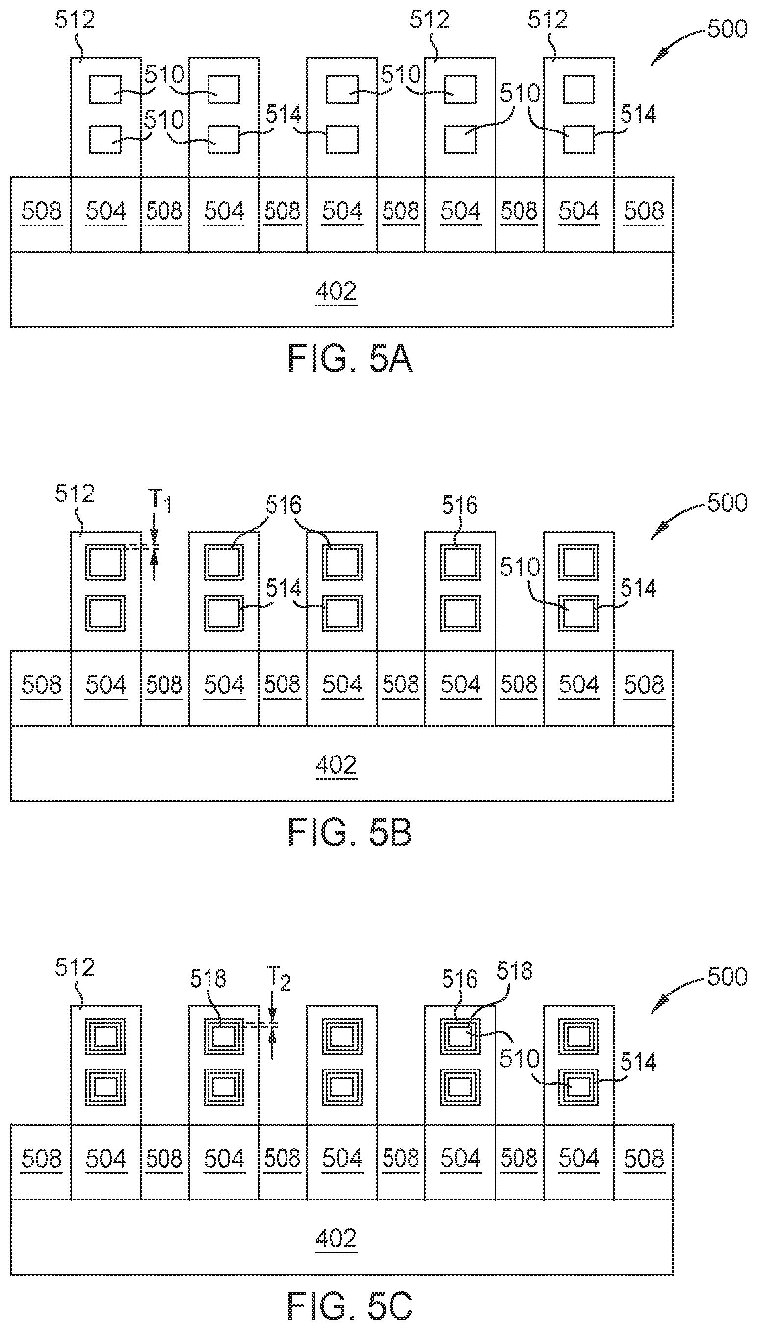 Patent US12588455 Figure 5 – Dopant diffusion with short high temperature anneal pulses