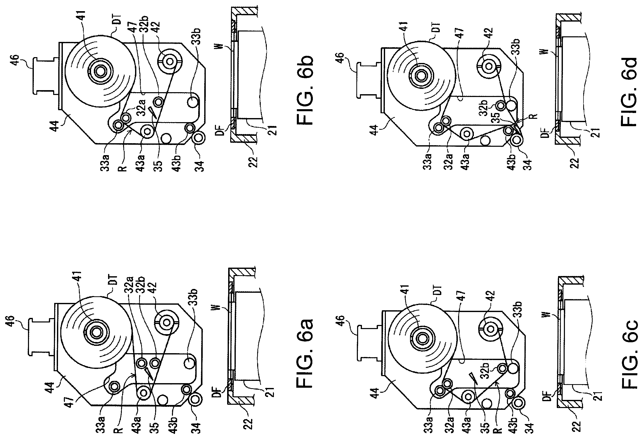Patent US12588458 Figure 6 – Tape affixing apparatus and tape magazine