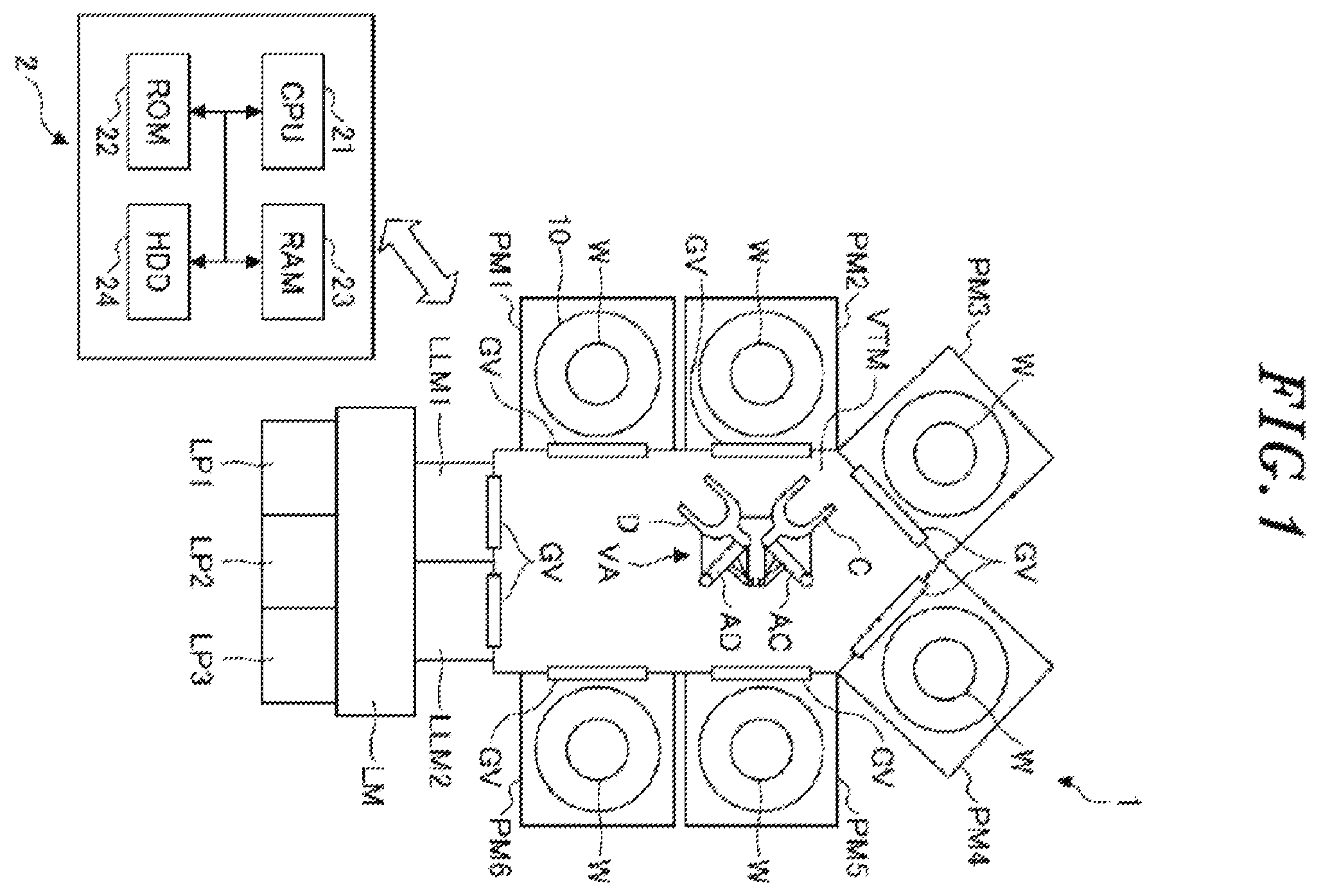 Patent US12588459 Figure 1 – Gate valve apparatus and semiconductor manufacturing apparatus