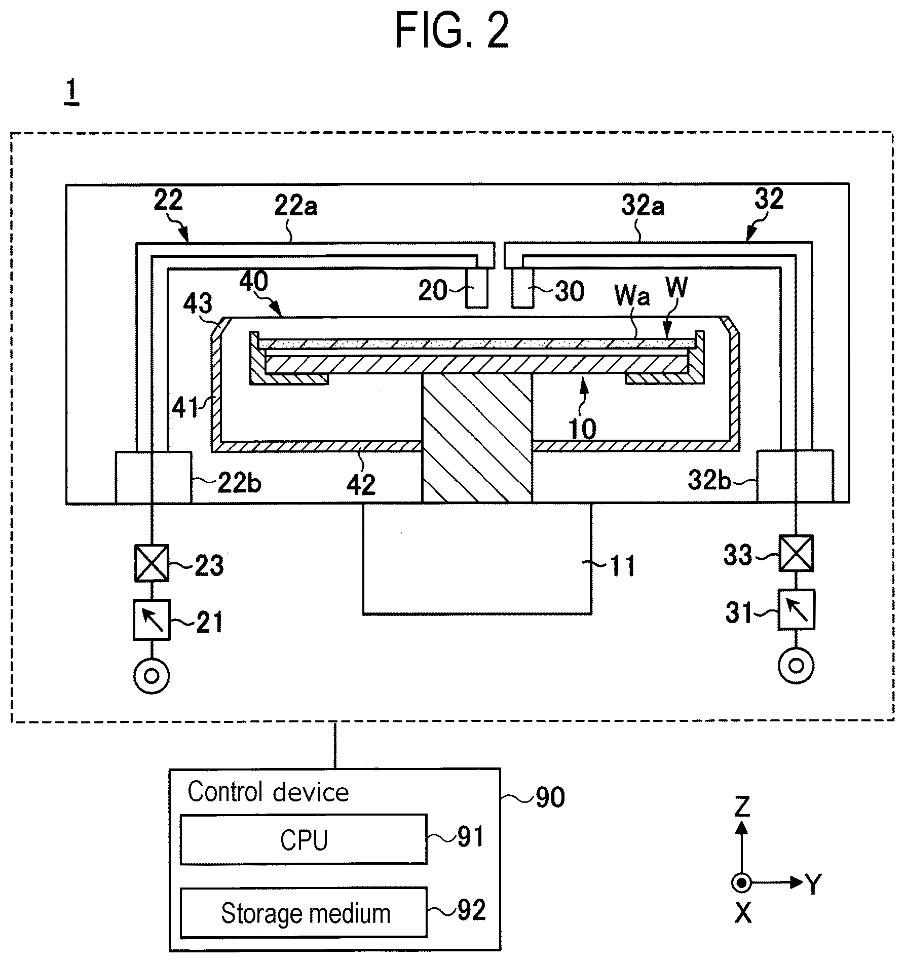Patent US12588461 Figure 2 – Substrate processing method and substrate processing apparatus
