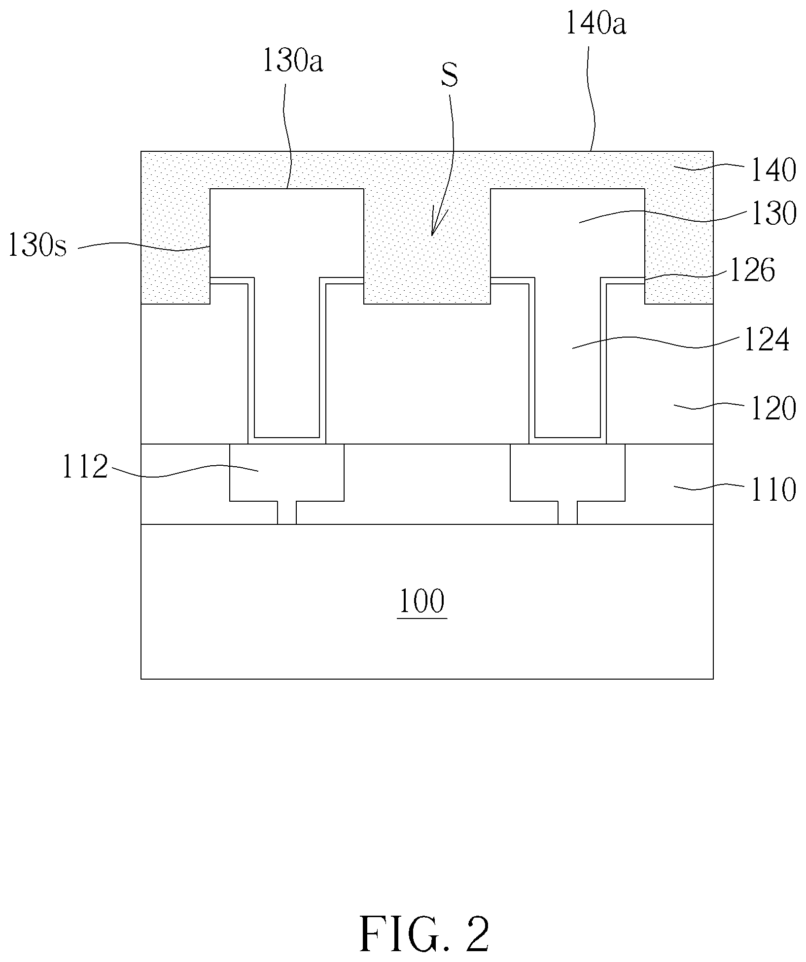Patent US12588462 Figure 2 – Semiconductor structure and fabrication method thereof