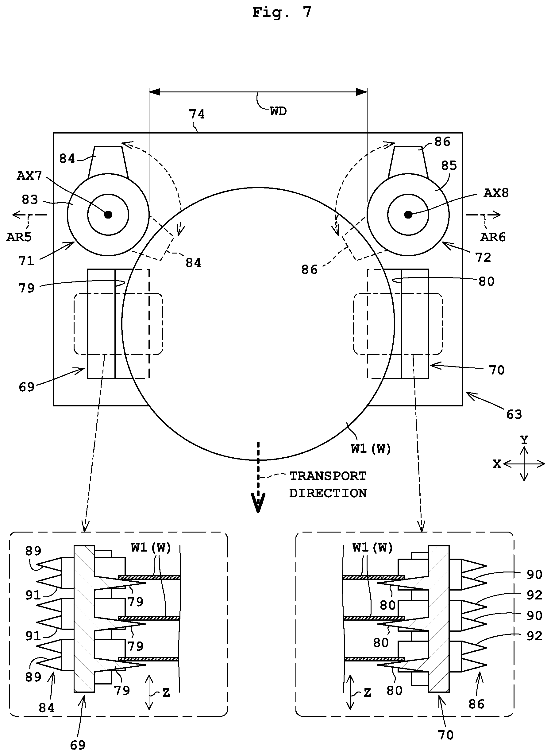 Patent US12588465 Figure 7 – Substrate treating apparatus