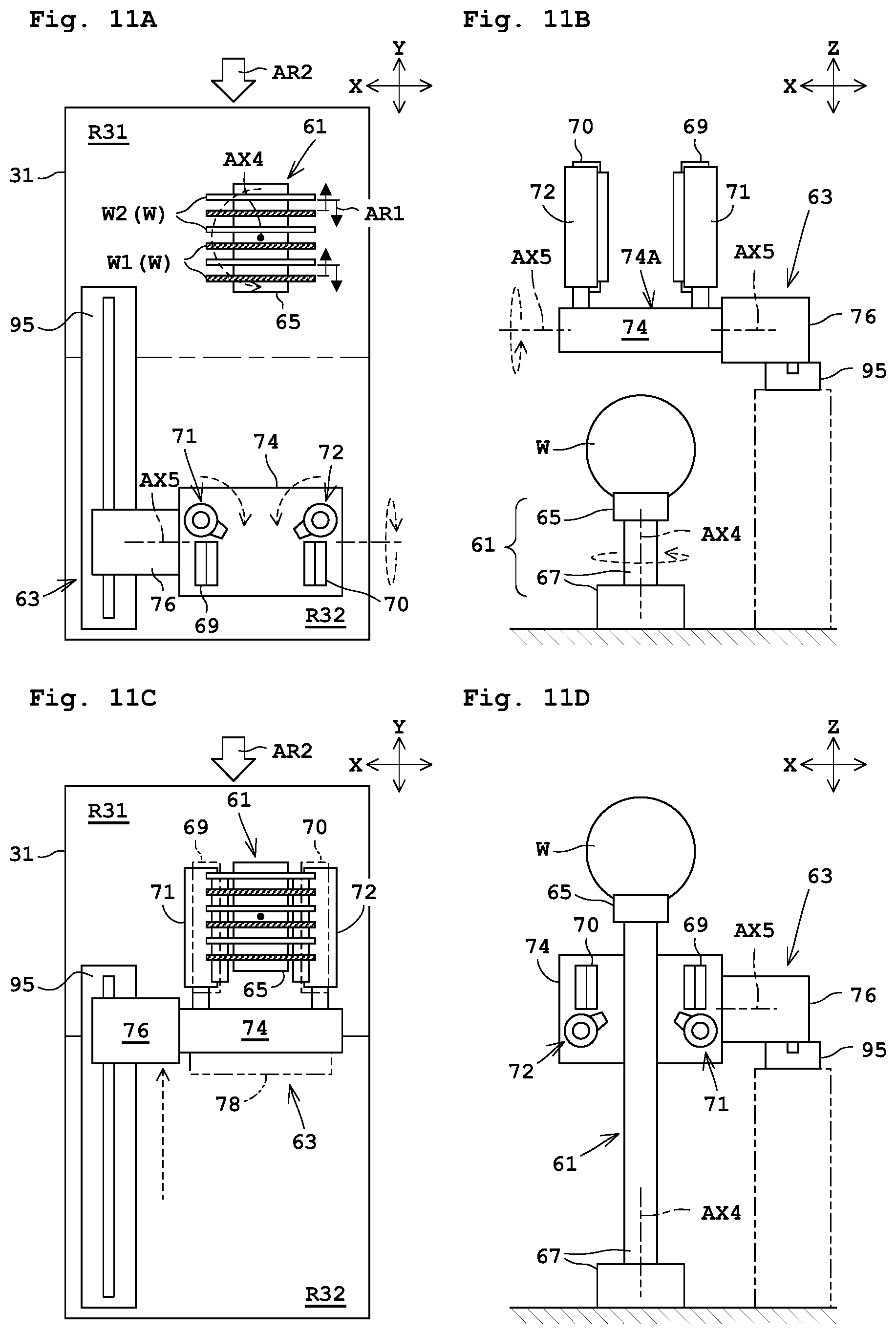 Patent US12588465 Figure 11 – Substrate treating apparatus