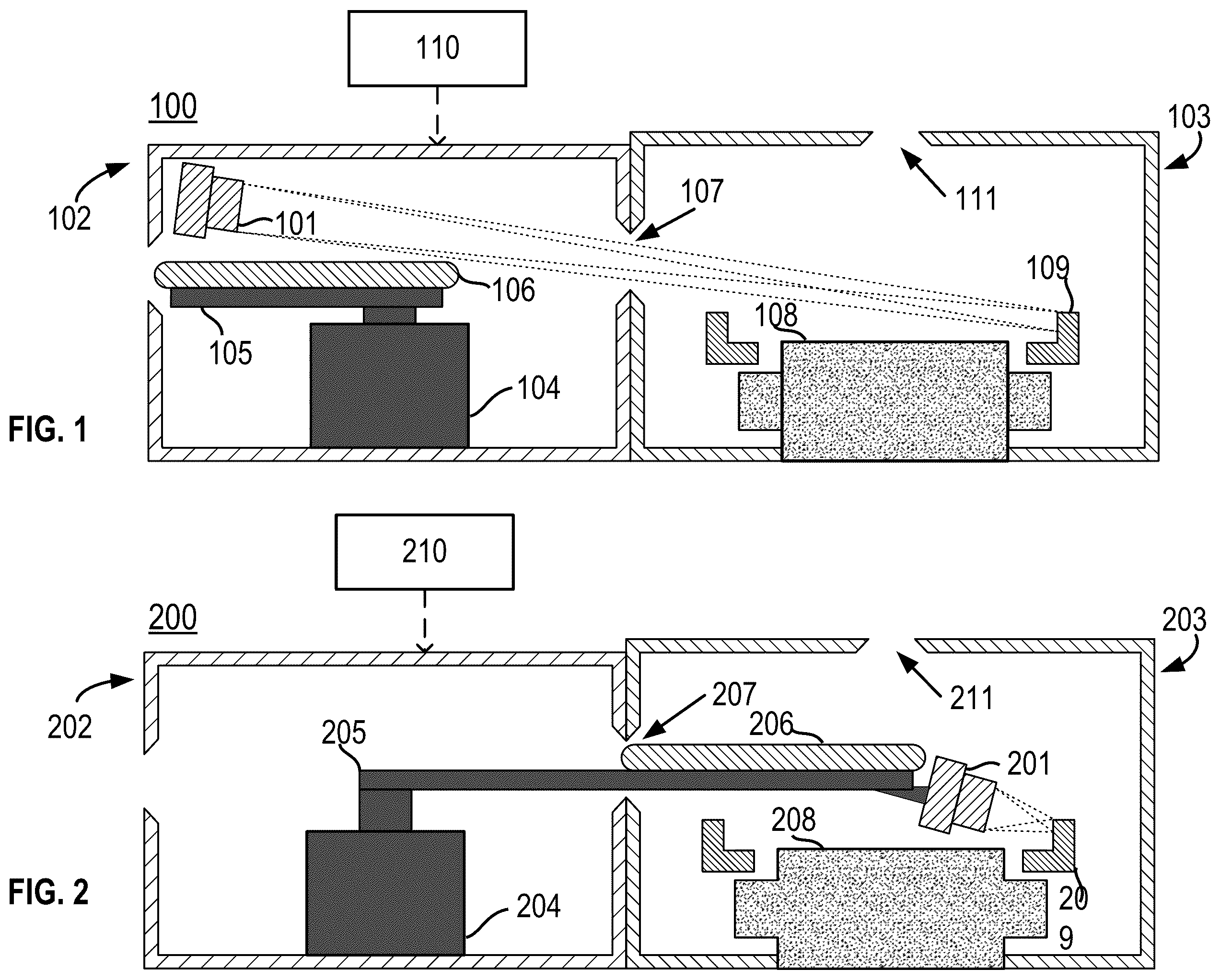 Patent US12588467 Figure 1 – Optical sensors for measuring properties of consumable parts in a semiconductor plasma processing chamber