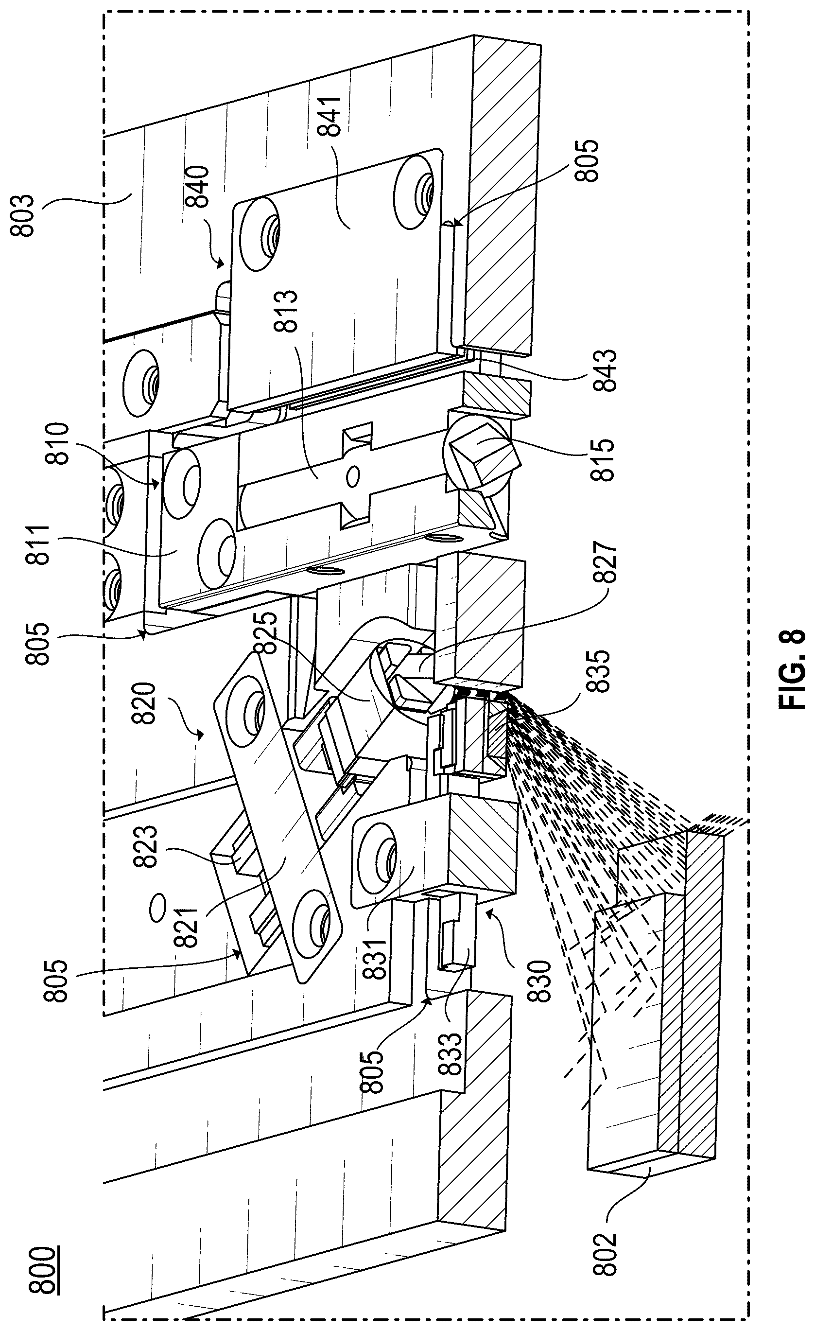 Patent US12588467 Figure 6 – Optical sensors for measuring properties of consumable parts in a semiconductor plasma processing chamber