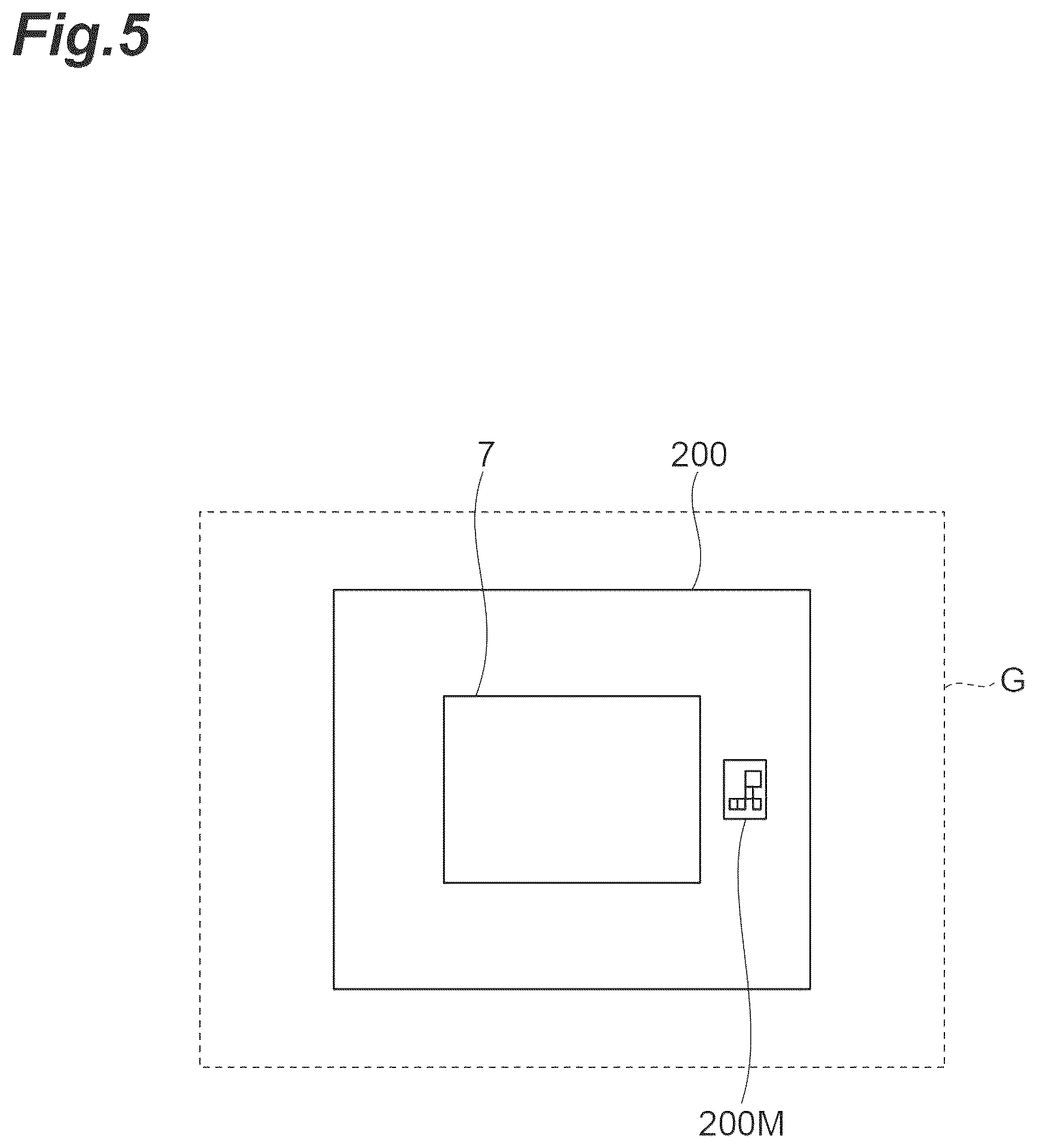 Patent US12588468 Figure 5 – Overhead transport vehicle