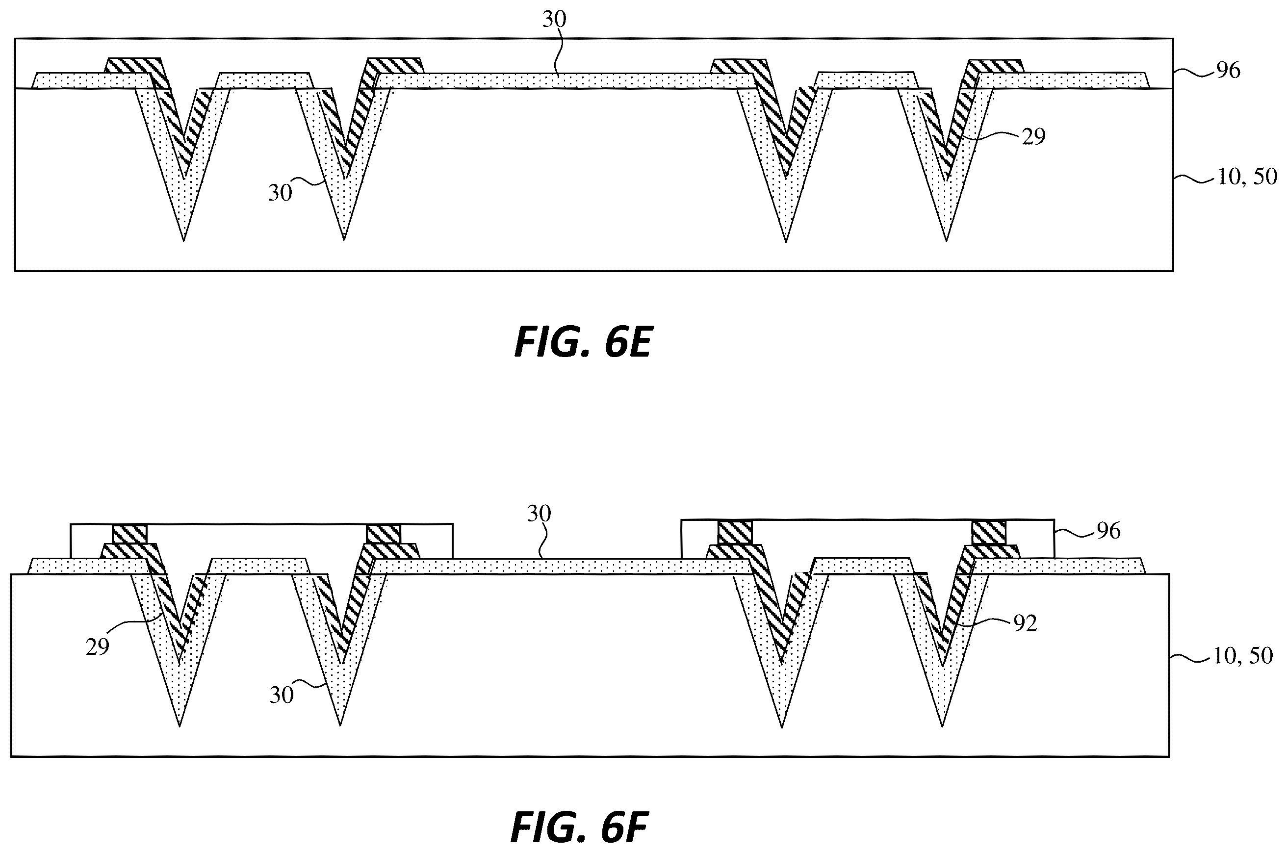 Patent US12588471 Figure 14 – Micro-device substrate structures with posts and indentations