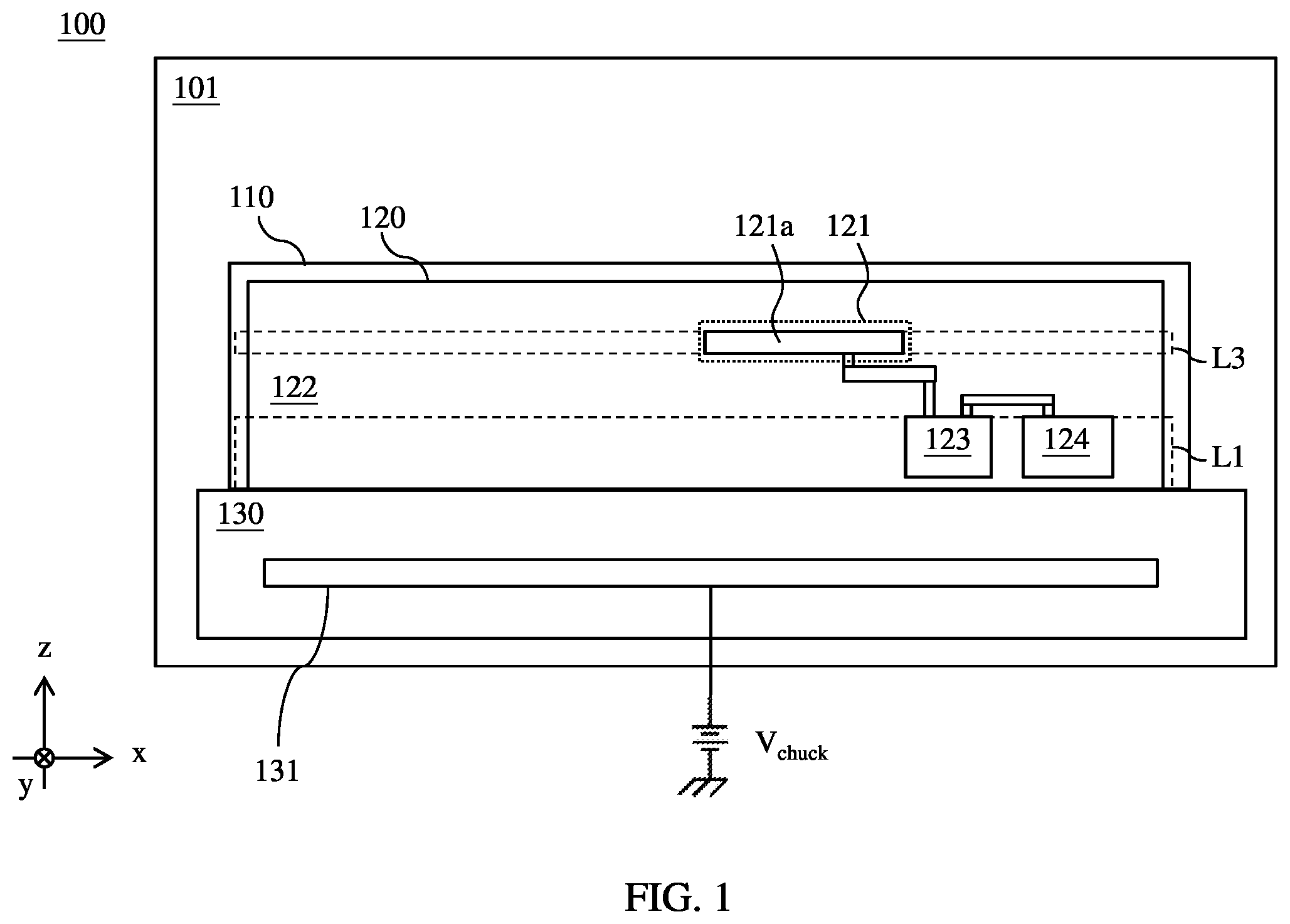 Patent US12588473 — Device, system and method for voltage generating — Figure 1