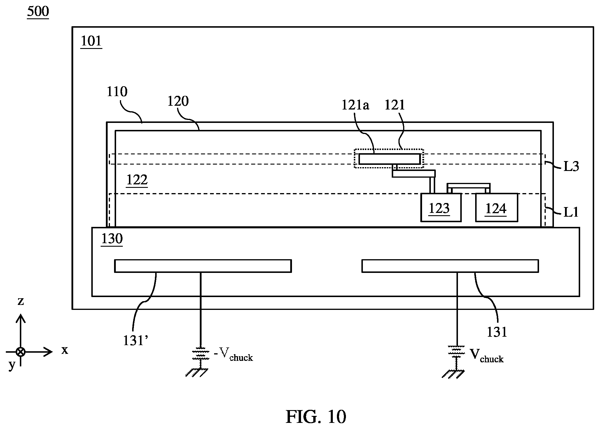 Patent US12588473 Figure 10 – Device, system and method for voltage generating