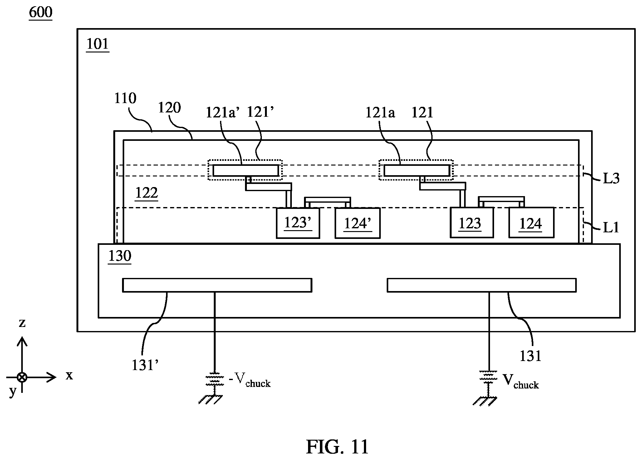 Patent US12588473 Figure 11 – Device, system and method for voltage generating