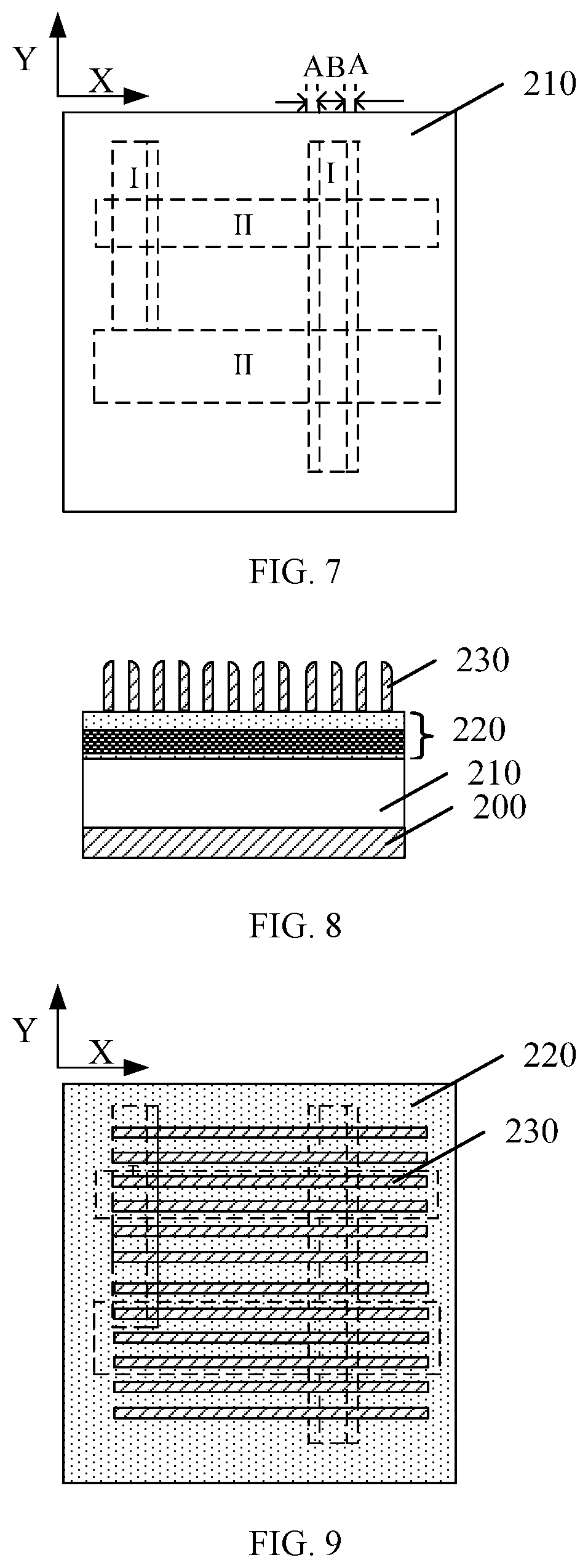 Patent US12588477 Figure 3 – Method of etching a semiconductor device by etching initial mask structures at a region having an extension direction different from the extension direction of the initial mask structures
