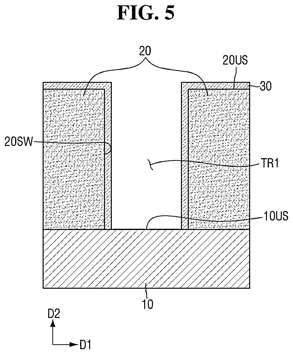 Patent US12588478 Figure 5 – Method of fabricating semiconductor device including organic and silicon oxide layers