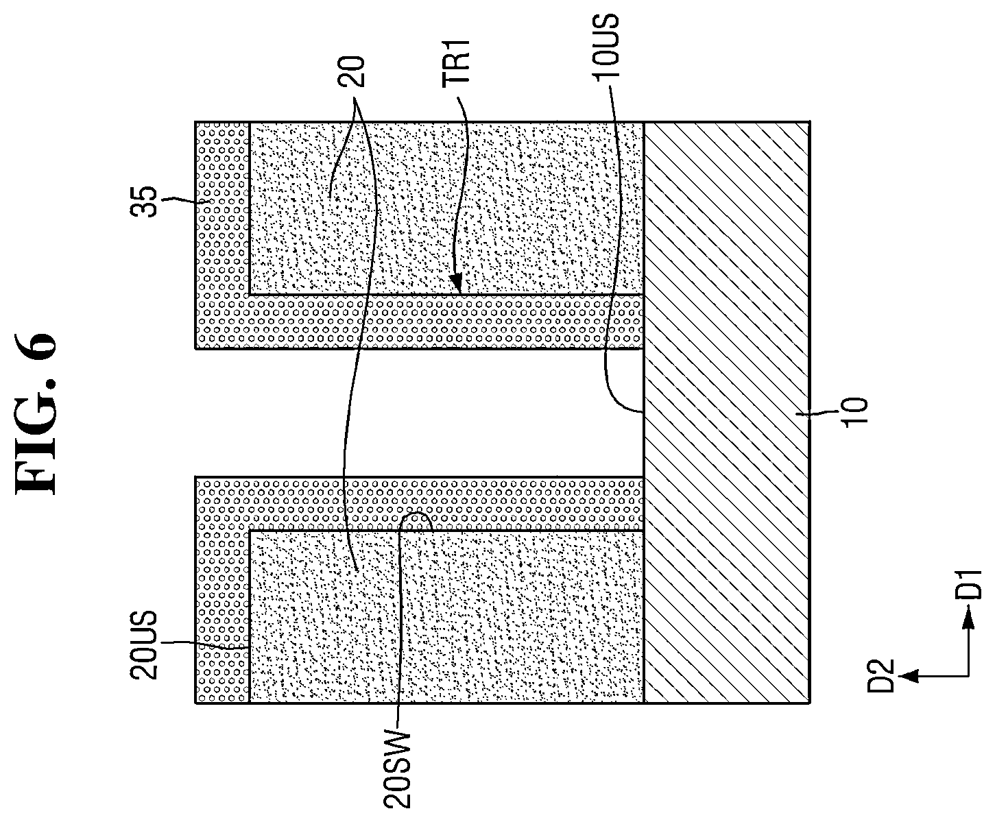 Patent US12588478 Figure 6 – Method of fabricating semiconductor device including organic and silicon oxide layers